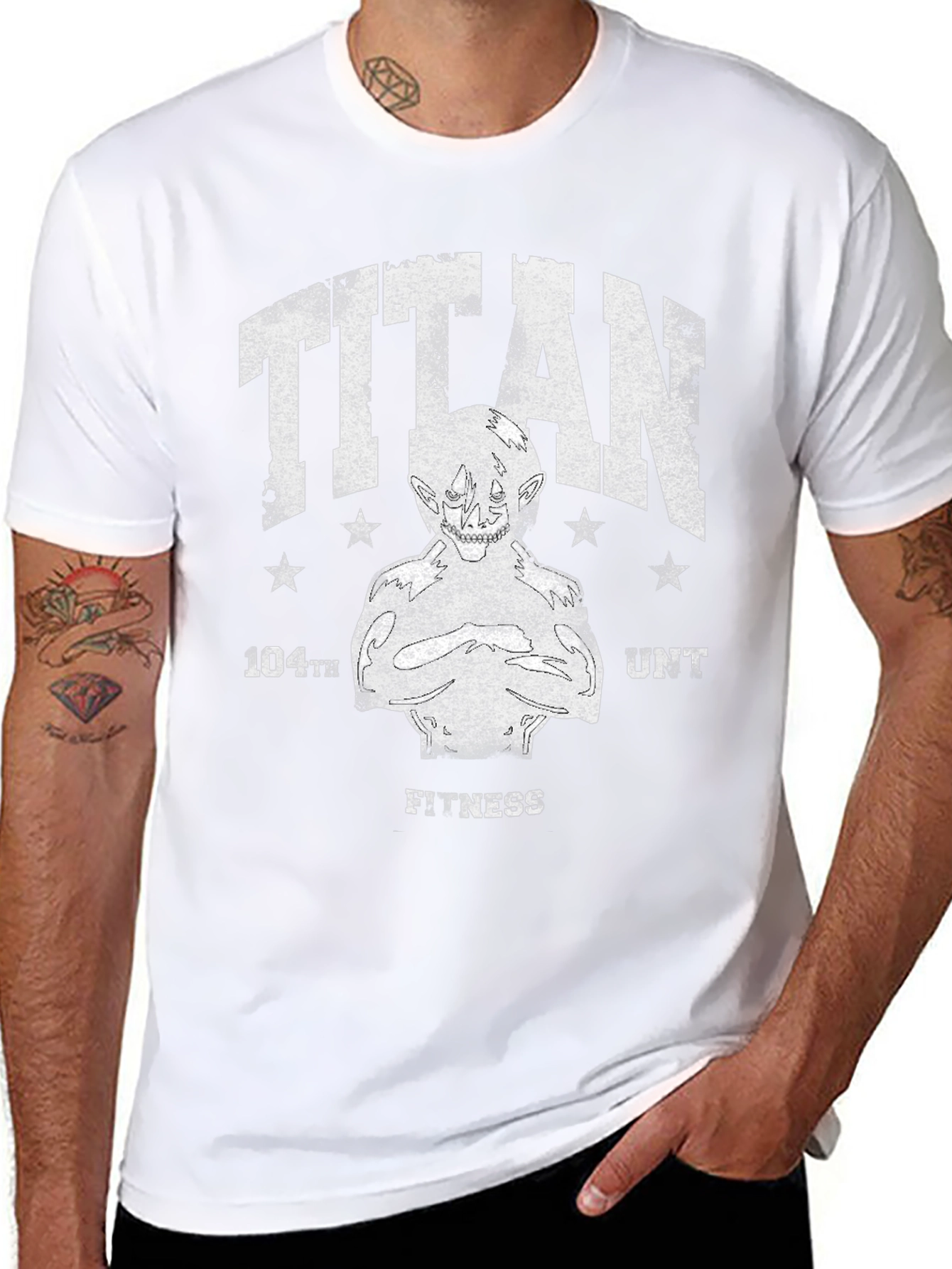 Titan Fitness Graphic T-Shirt Black