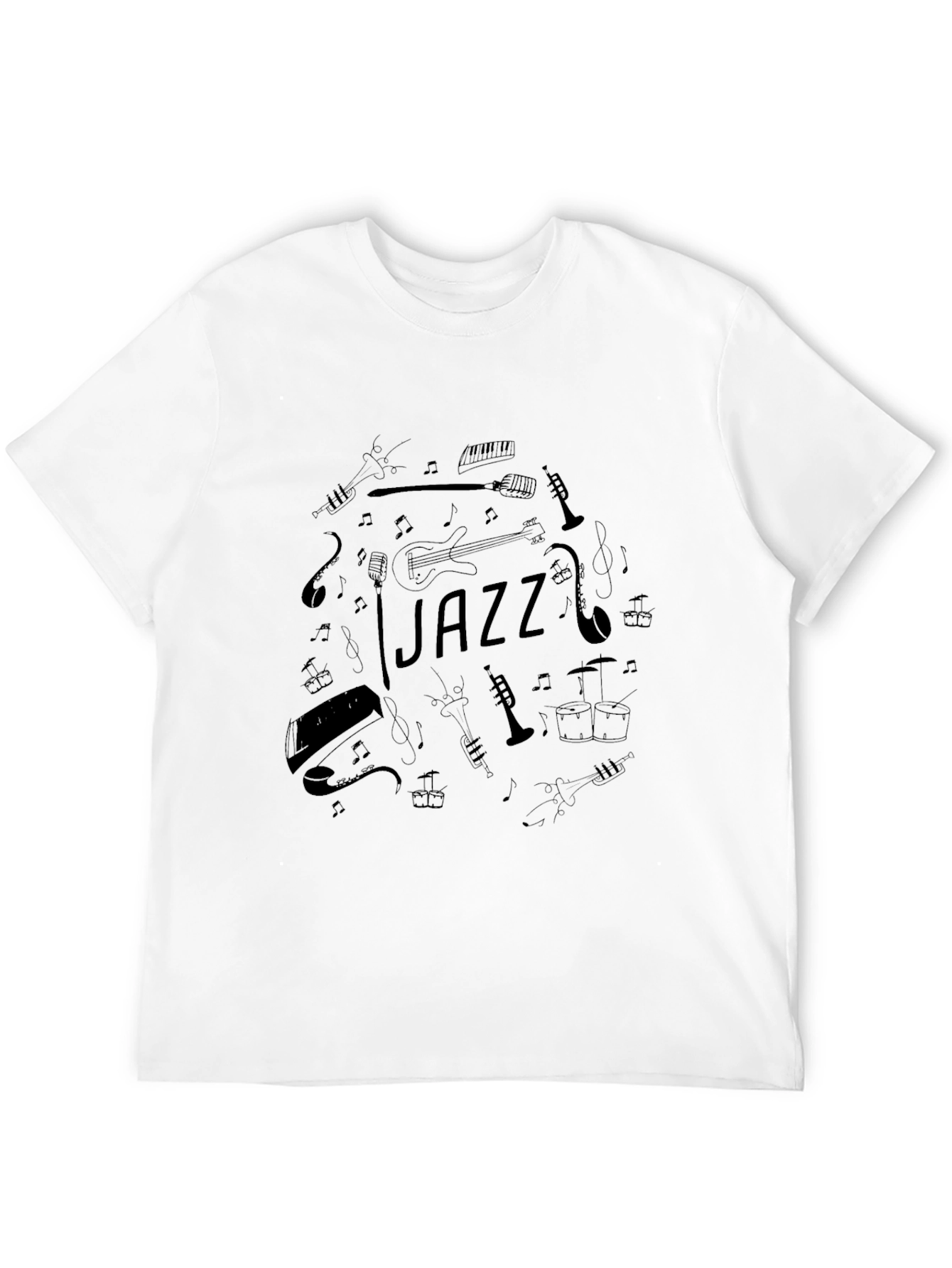 Jazz Music T-Shirt - Cool Musician Tee