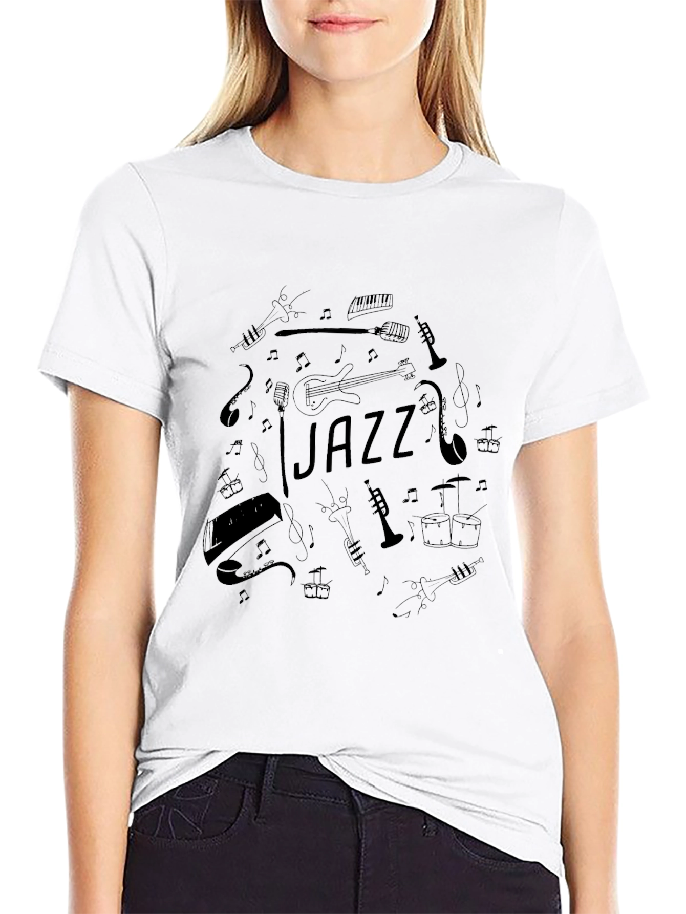 Jazz Music T-Shirt - Cool Musician Tee