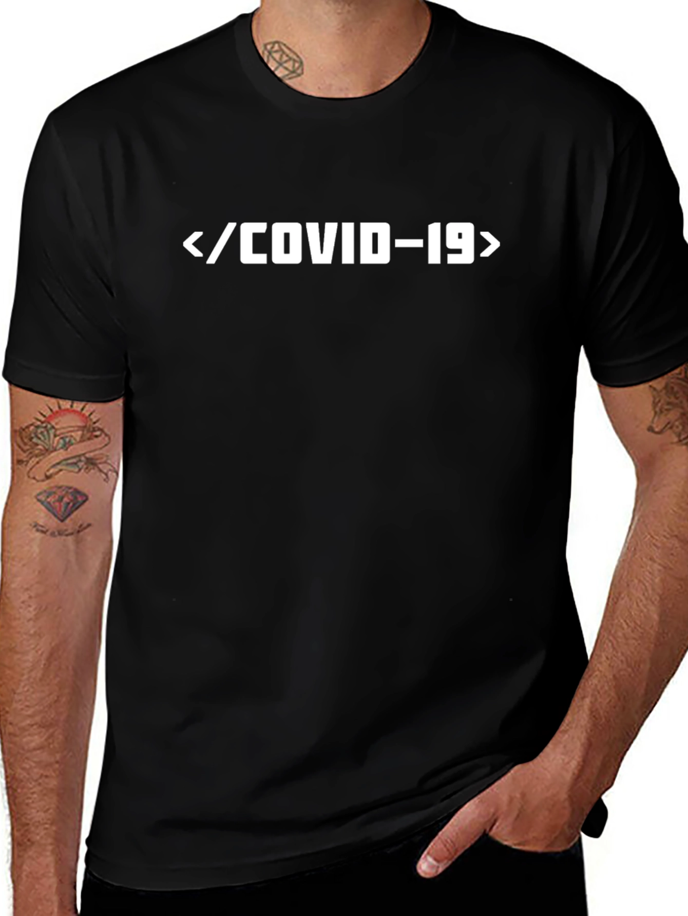 COVID-19 Coding T-Shirt - Funny Virus Outbreak Tee