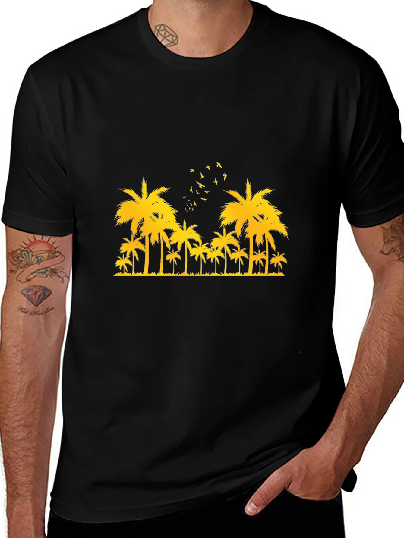 Palm Tree Graphic T-Shirt