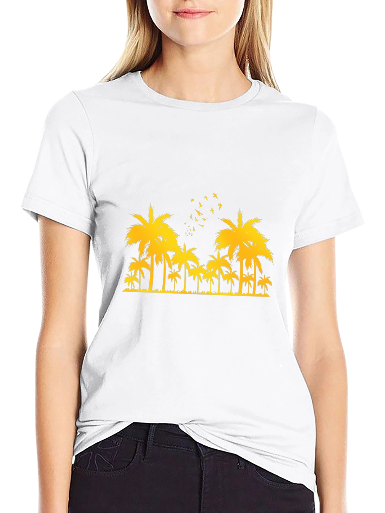 Palm Tree Graphic T-Shirt