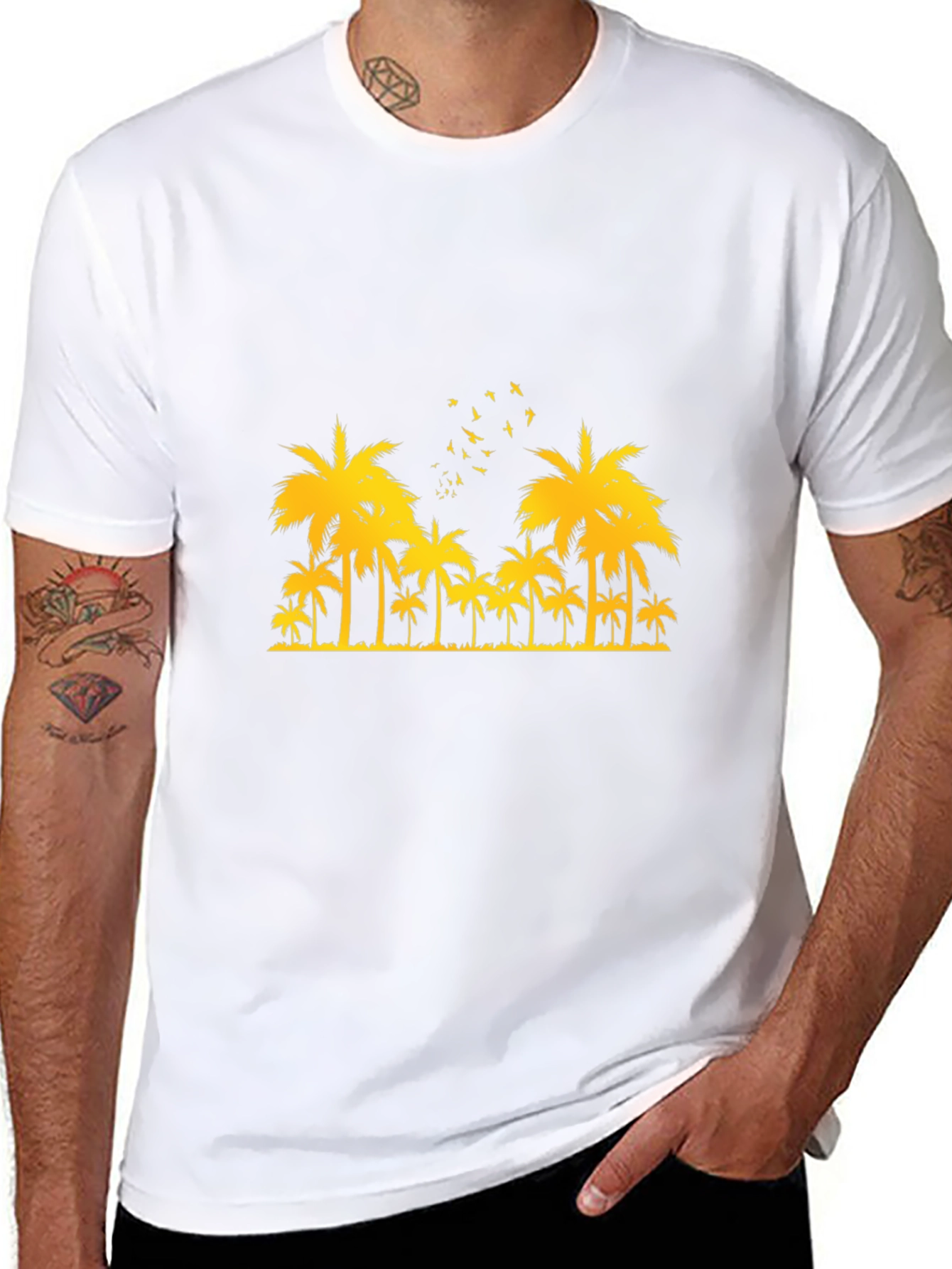 Palm Tree Graphic T-Shirt