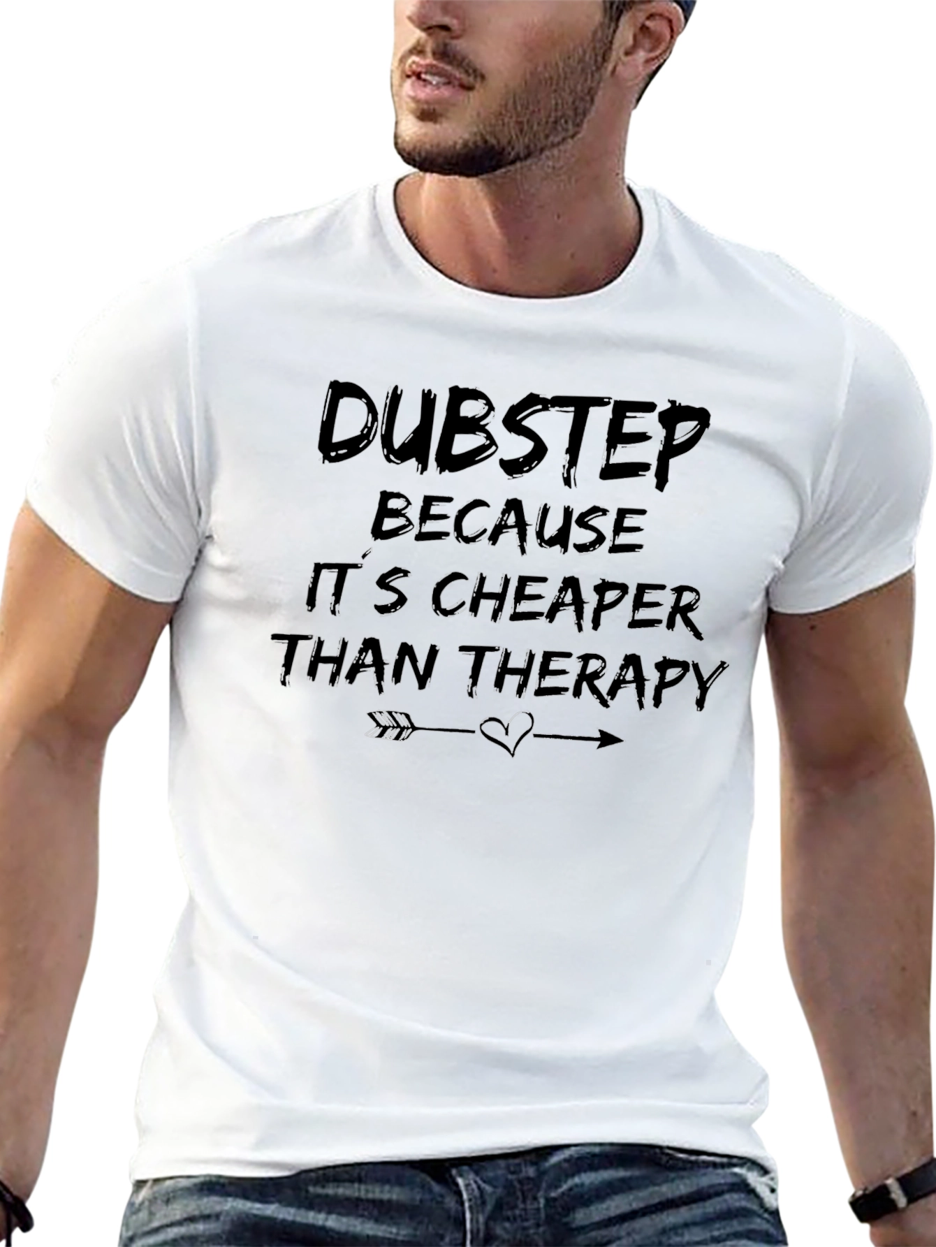Dubstep Cheaper Than Therapy Graphic T-Shirt