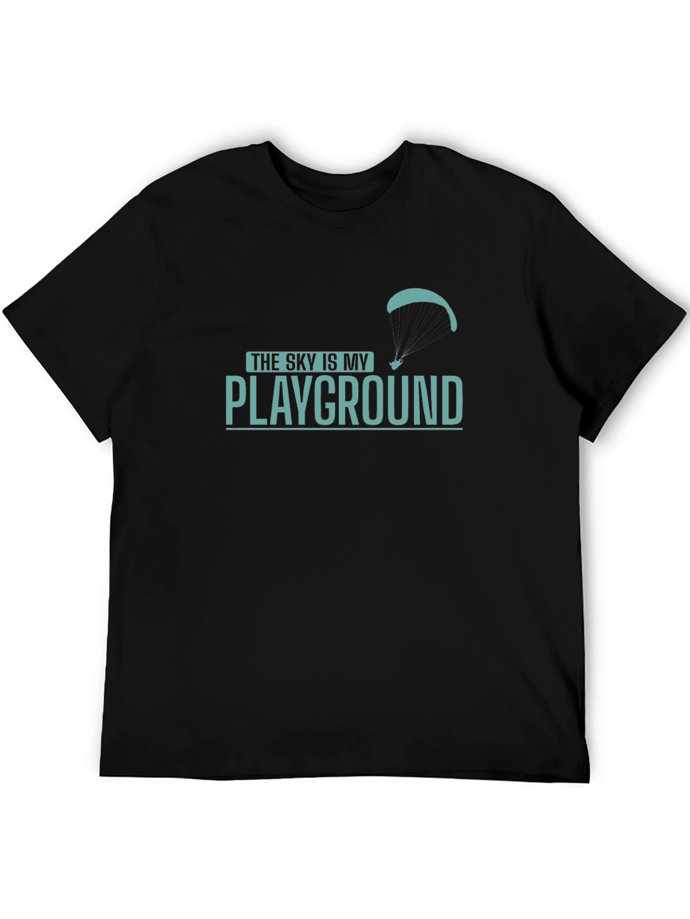Sky is My Playground T-Shirt - Black Tee