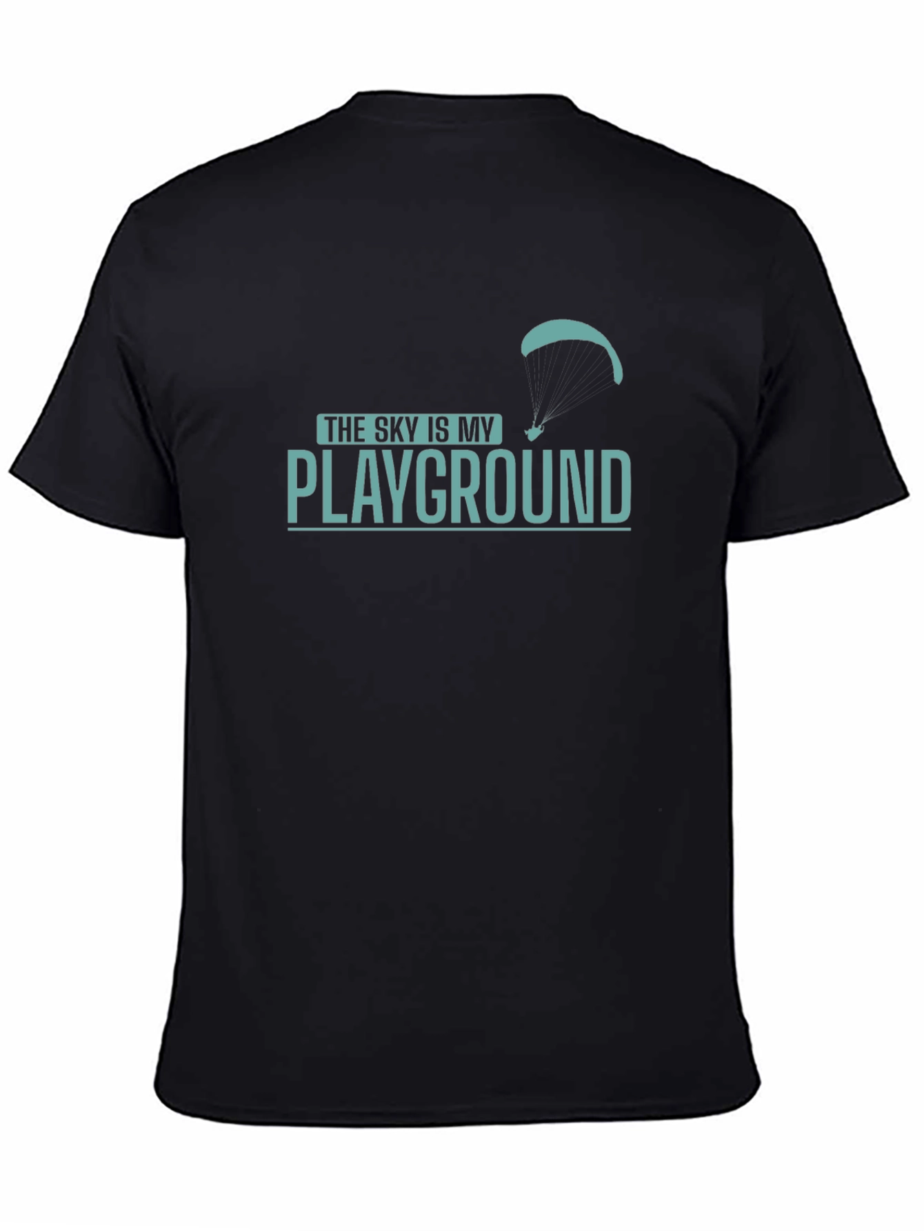 Sky is My Playground T-Shirt - Black Tee