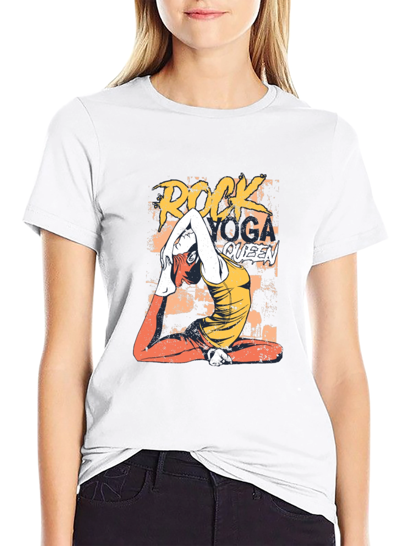Rock Yoga Queen Graphic T-Shirt