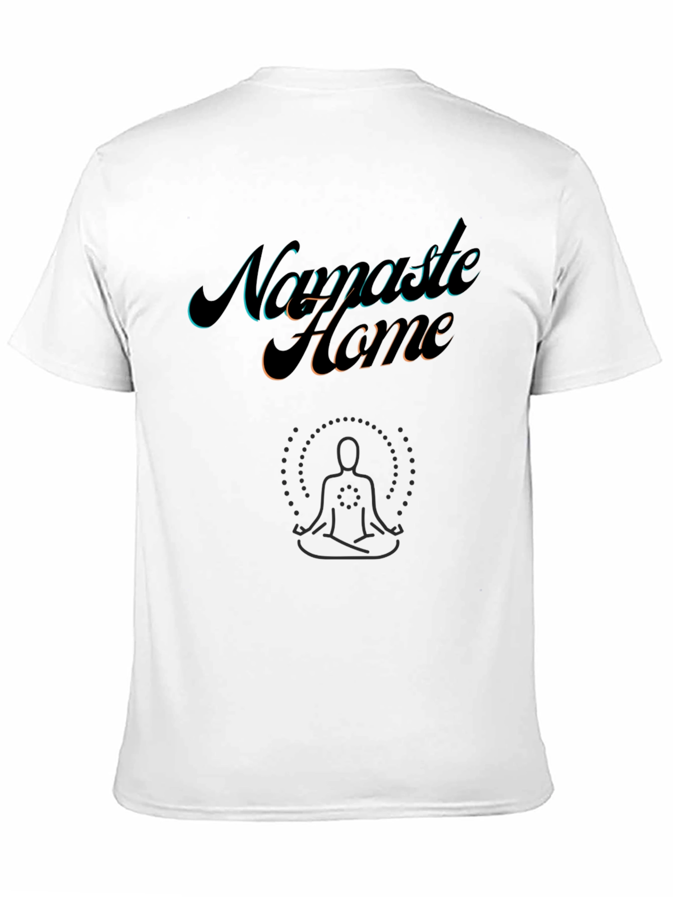Namaste Home Graphic Tee - Black Yoga T-Shirt