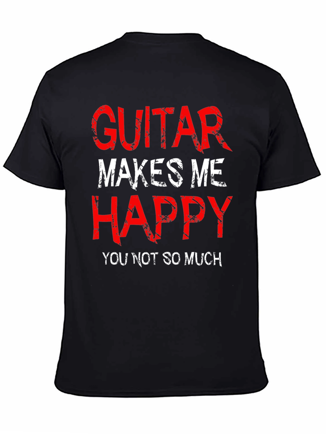 Guitar Makes Me Happy Graphic Tee