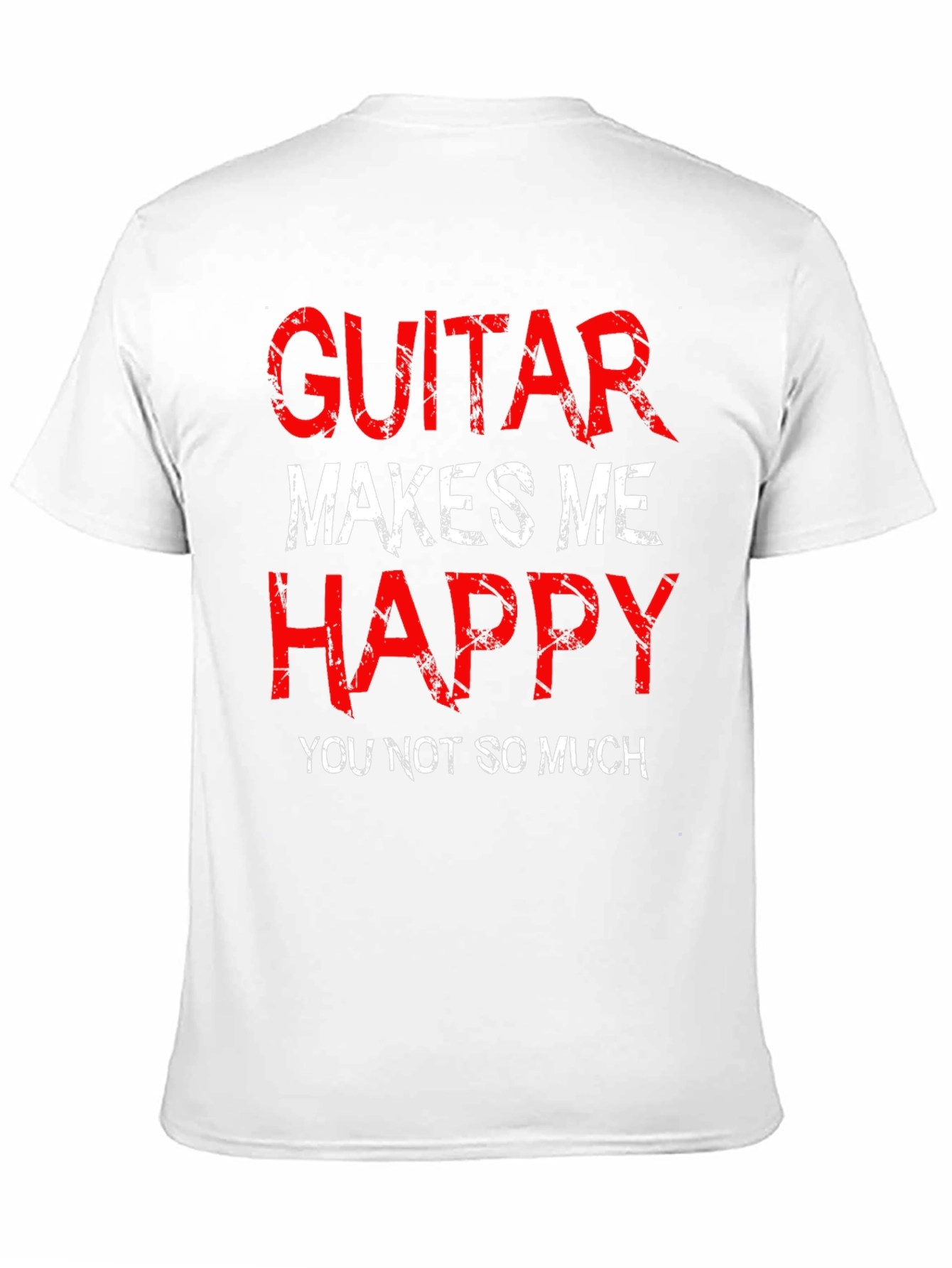 Guitar Makes Me Happy Graphic Tee