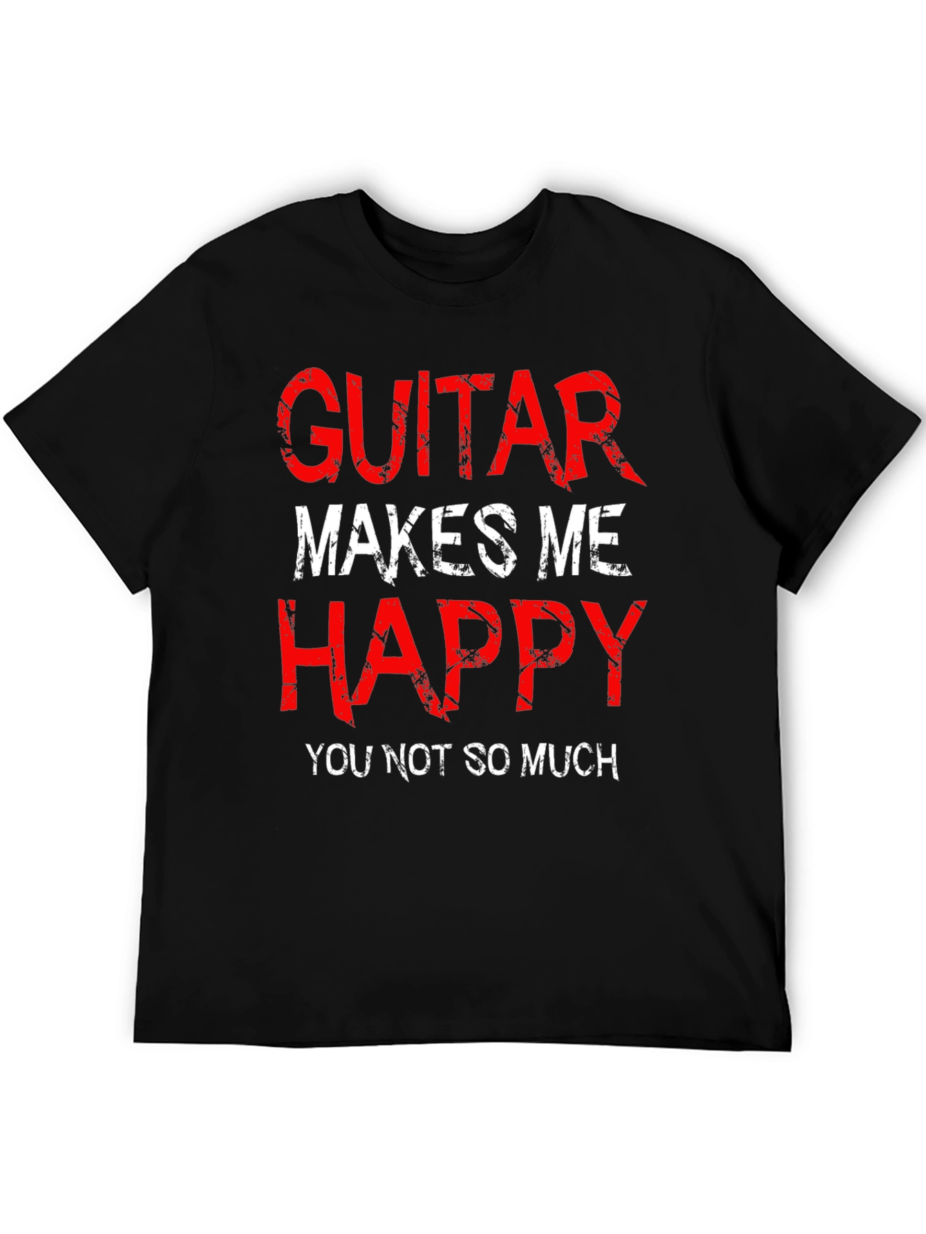 Guitar Makes Me Happy Graphic Tee