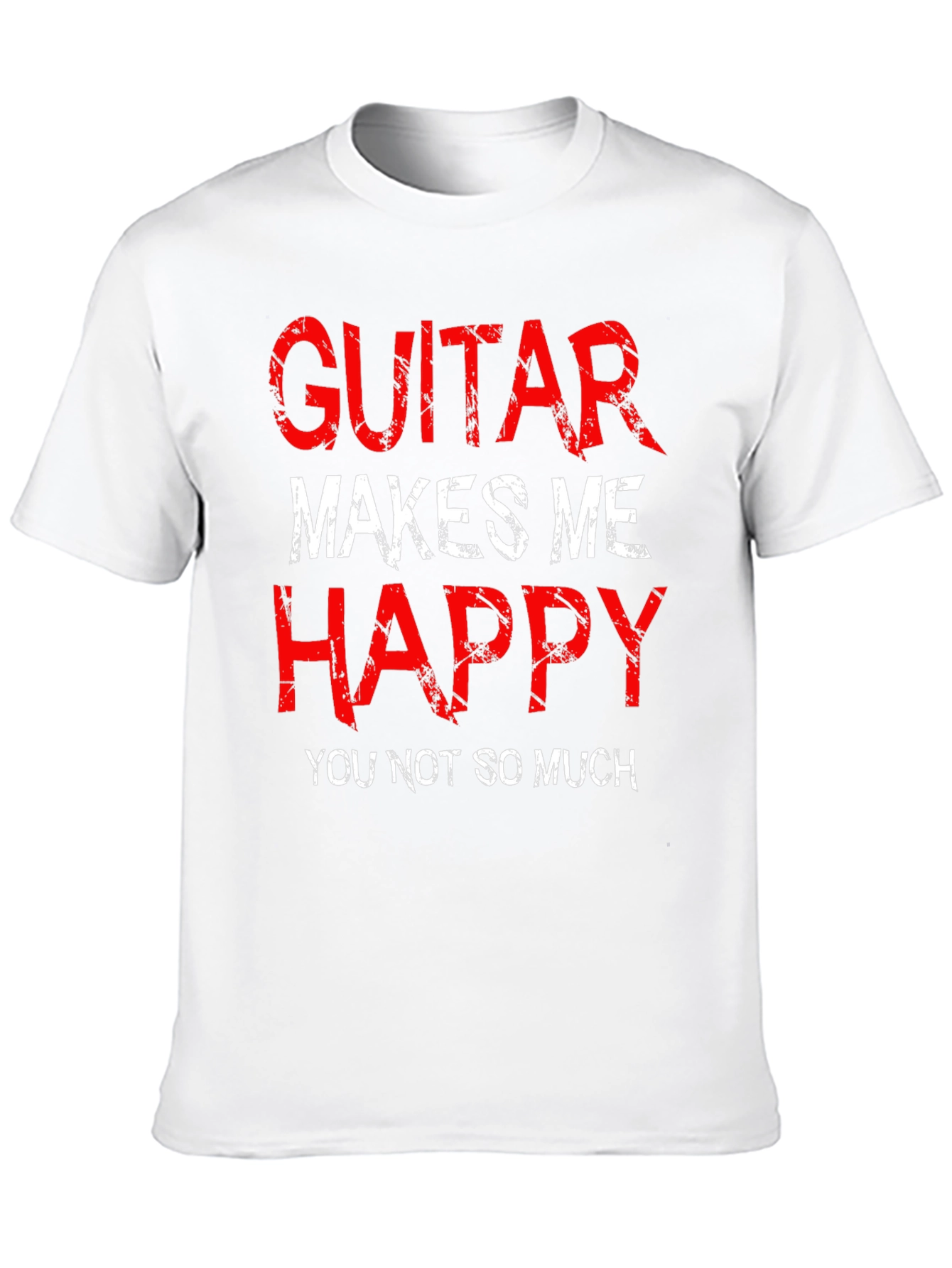 Guitar Makes Me Happy Graphic Tee