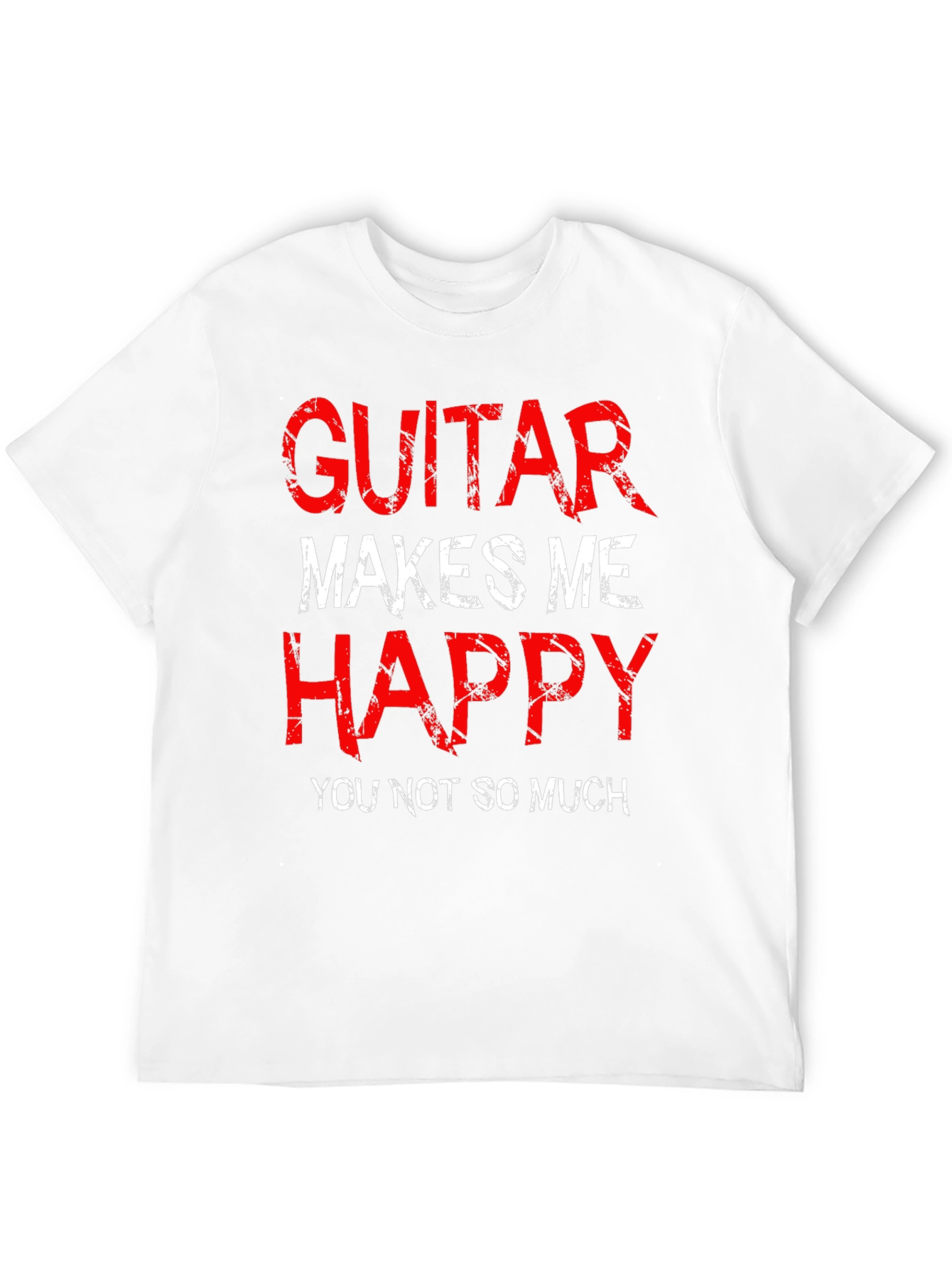 Guitar Makes Me Happy Graphic Tee