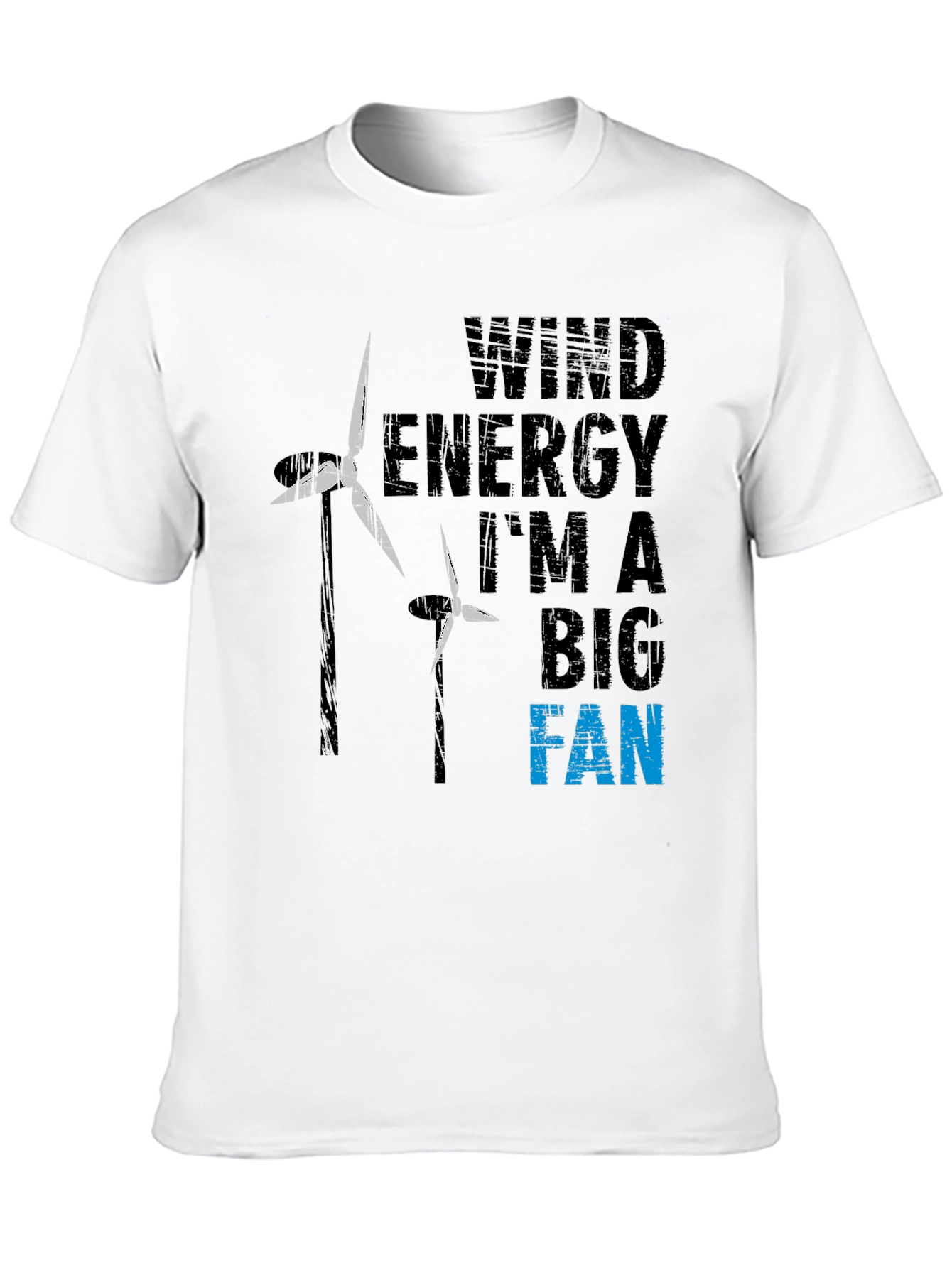 Wind Energy Fan Graphic Tee - Sustainable Statement