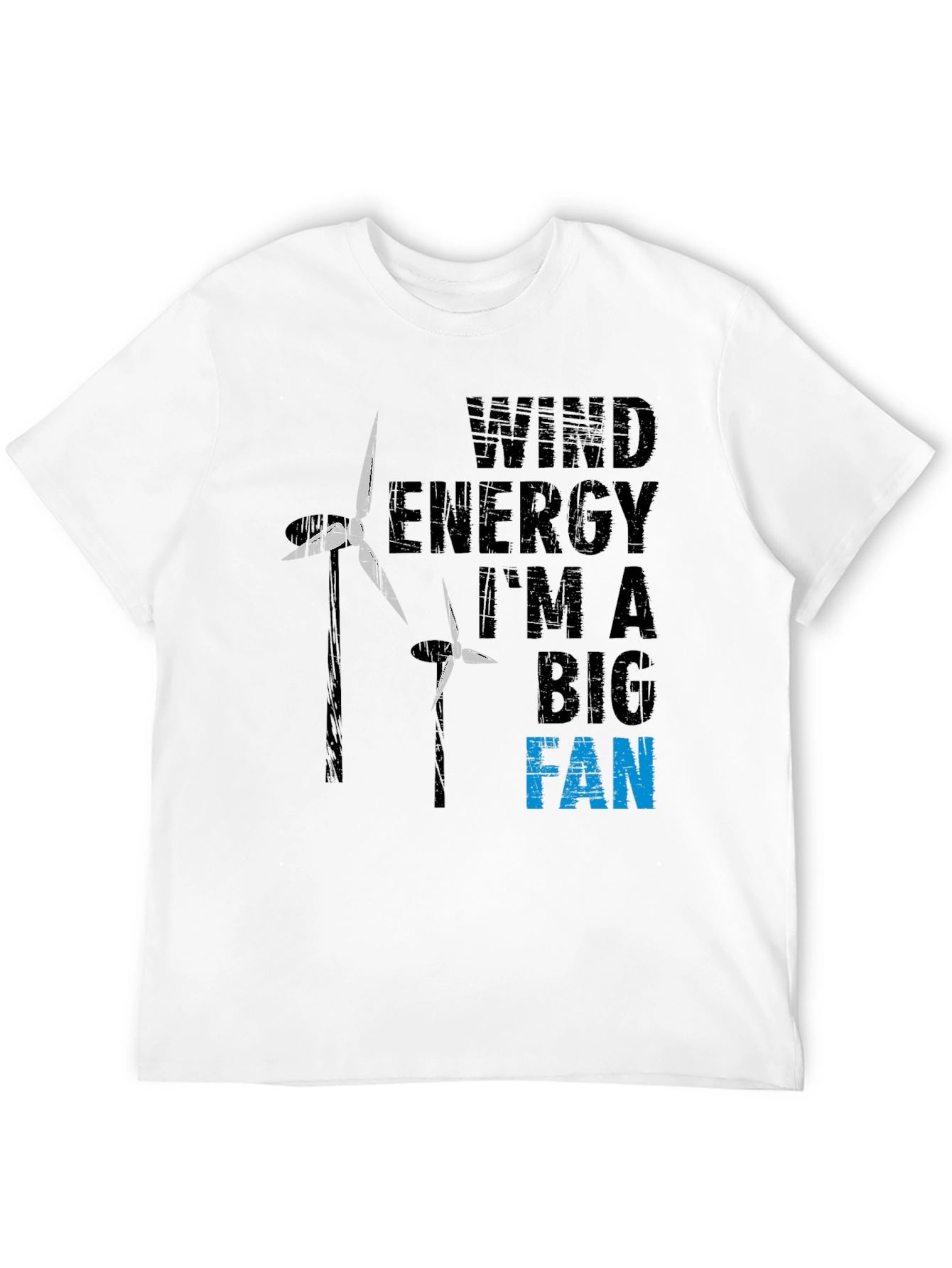 Wind Energy Fan Graphic Tee - Sustainable Statement