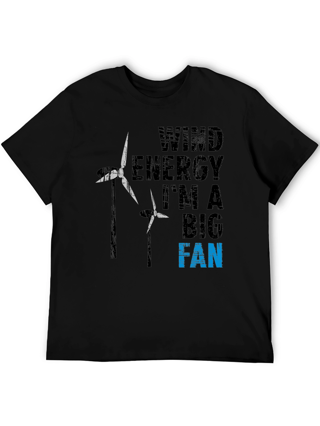 Wind Energy Fan Graphic Tee - Sustainable Statement
