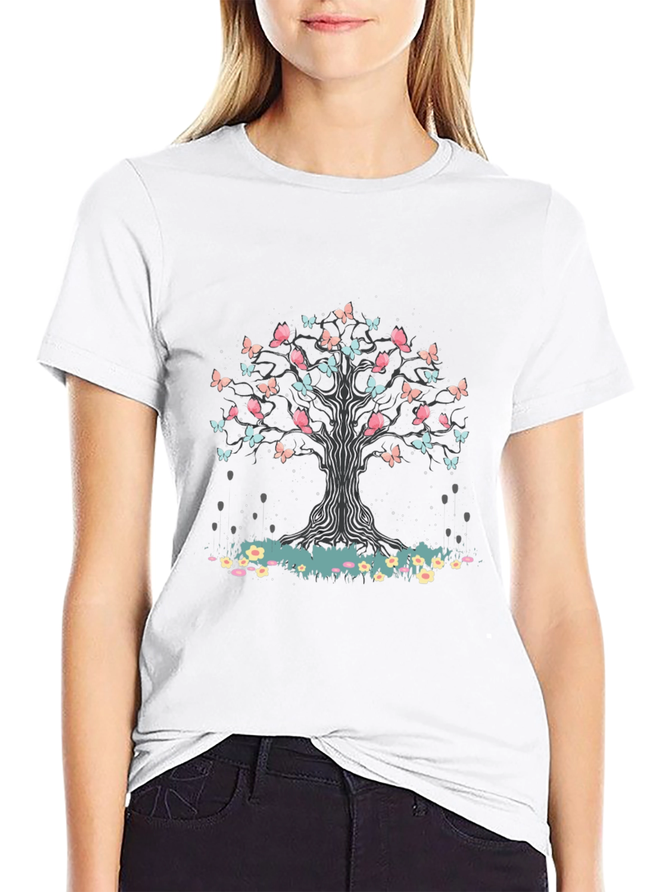 Butterfly Tree Graphic Tee