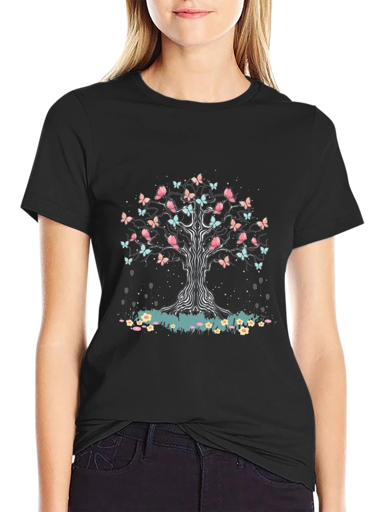 Butterfly Tree Graphic Tee