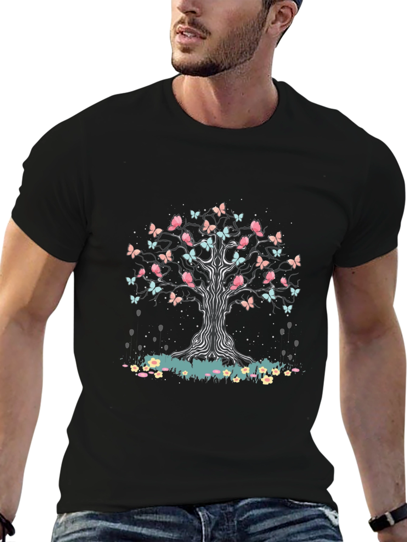 Butterfly Tree Graphic Tee