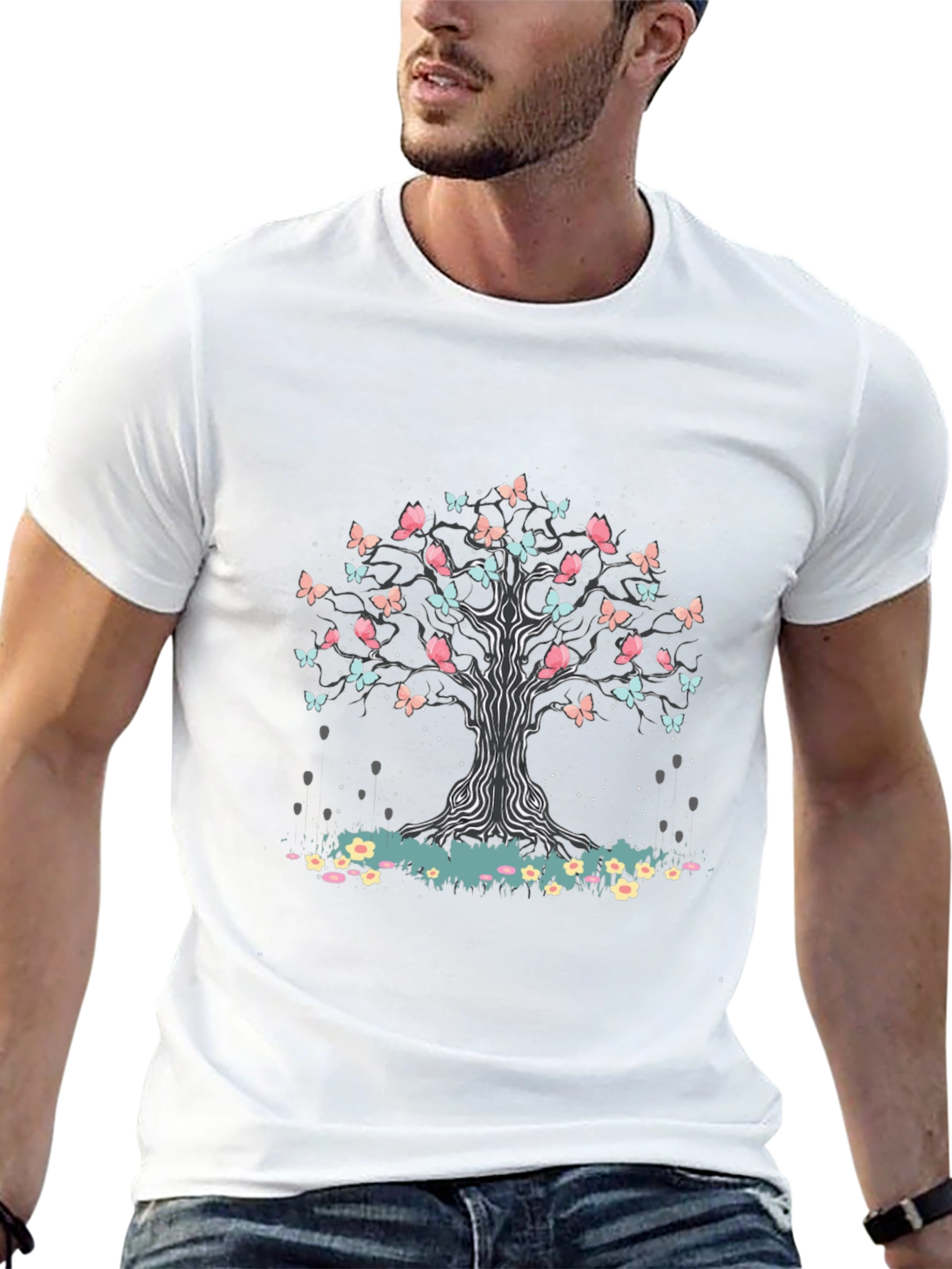 Butterfly Tree Graphic Tee