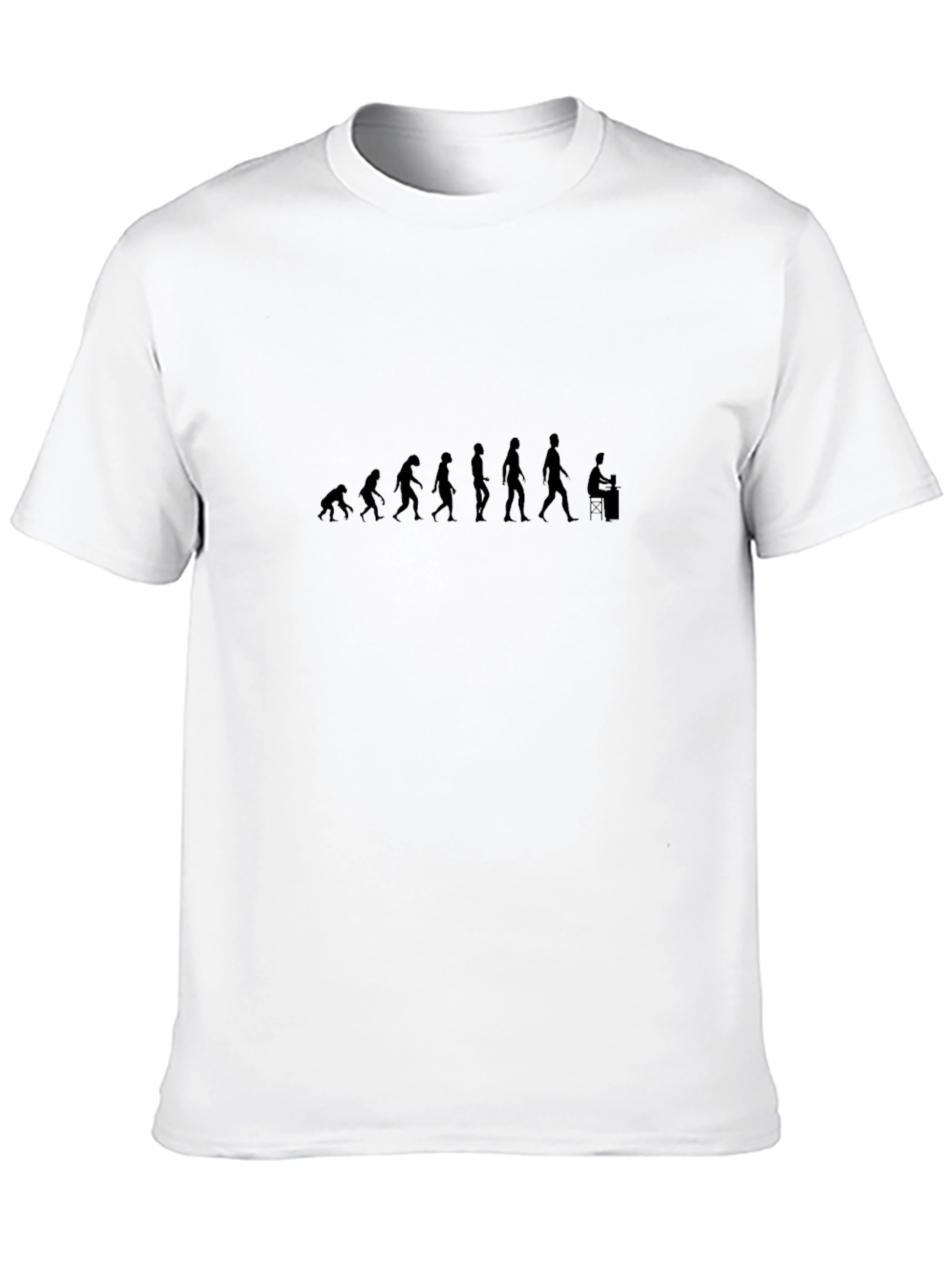 Evolution of Programmer T-Shirt - Black