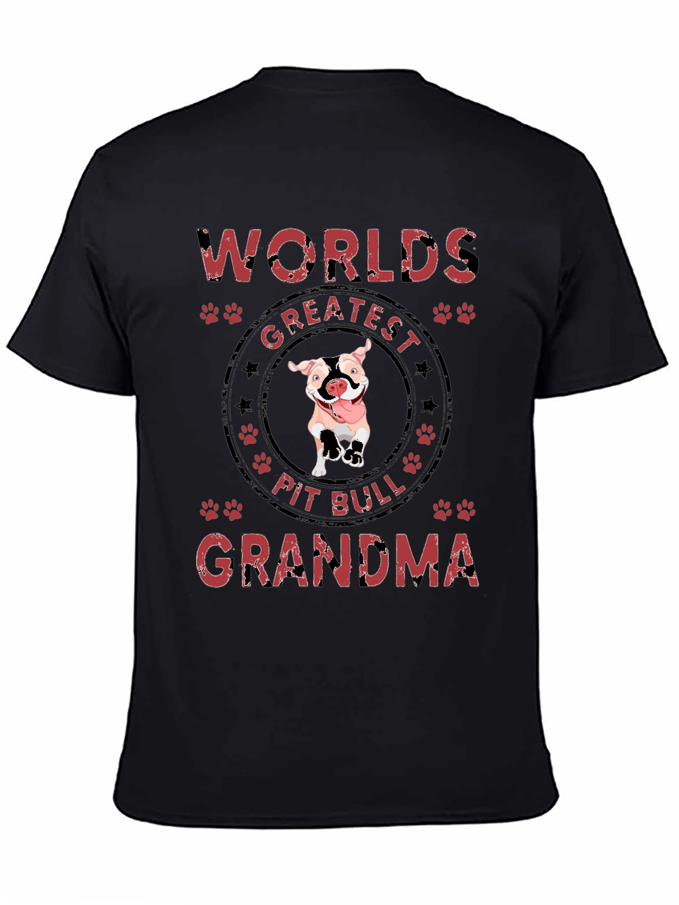 Worlds Greatest Pit Bull Grandma T-Shirt