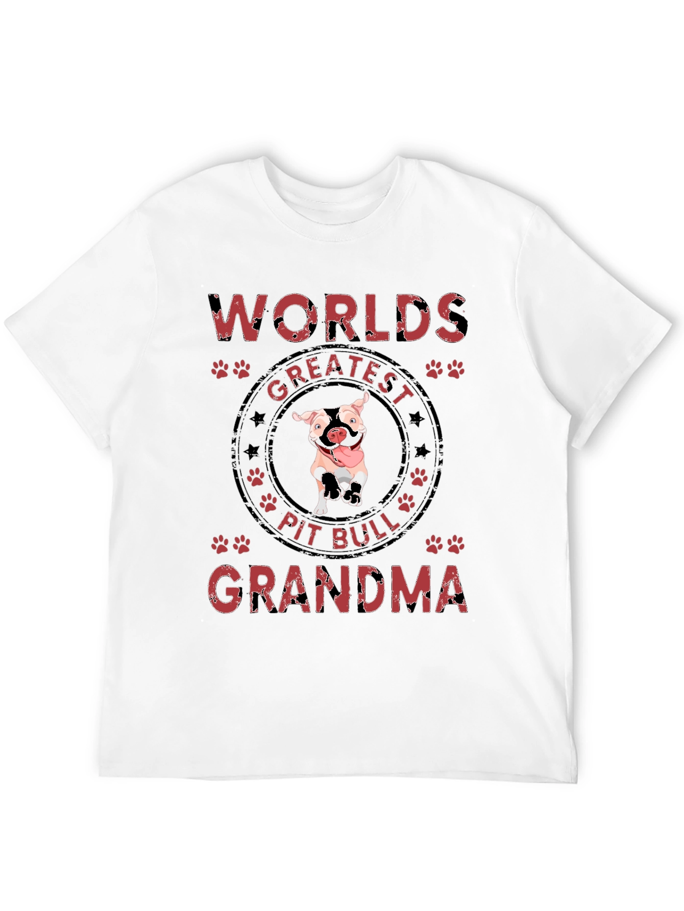 Worlds Greatest Pit Bull Grandma T-Shirt