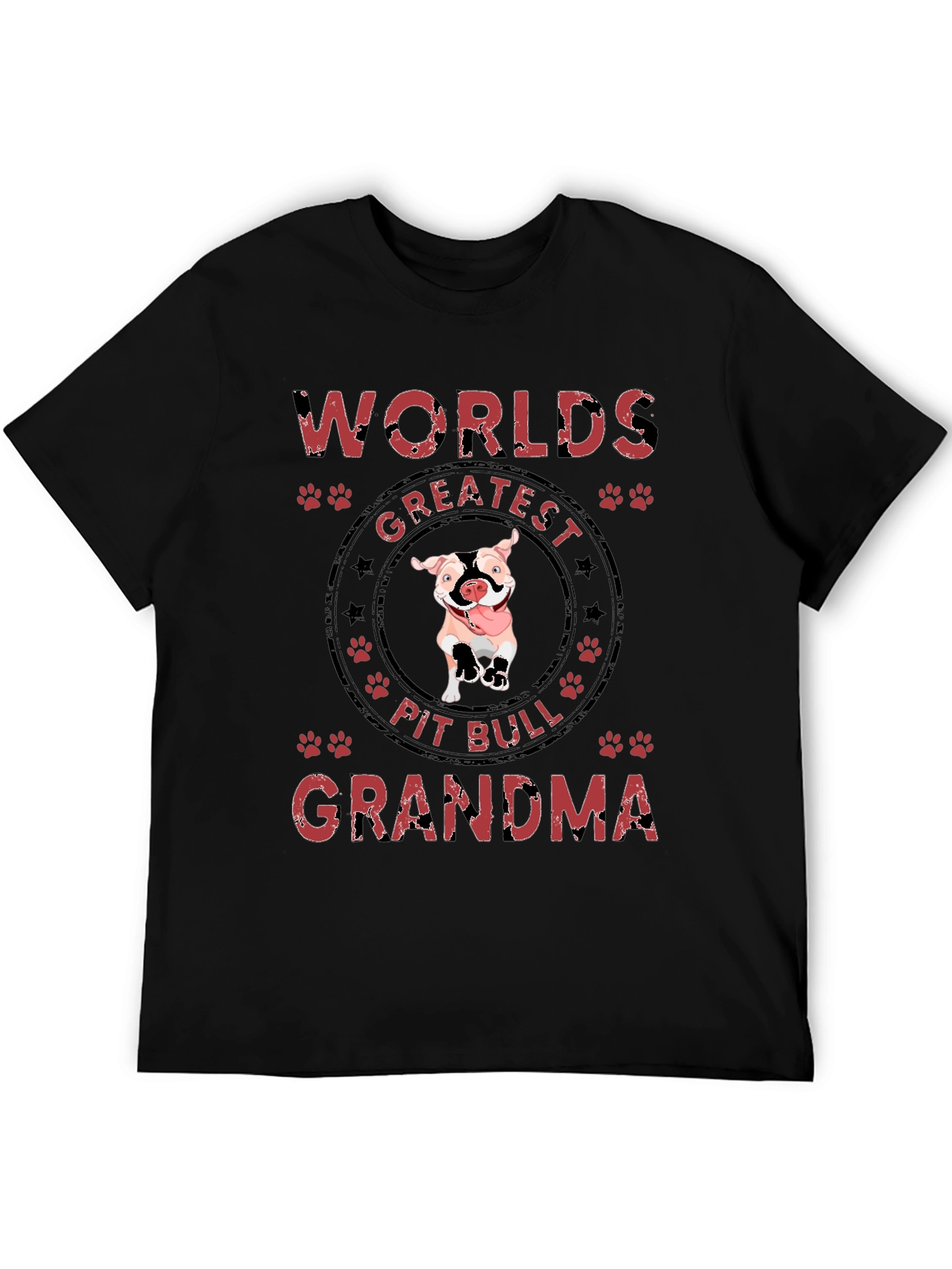Worlds Greatest Pit Bull Grandma T-Shirt