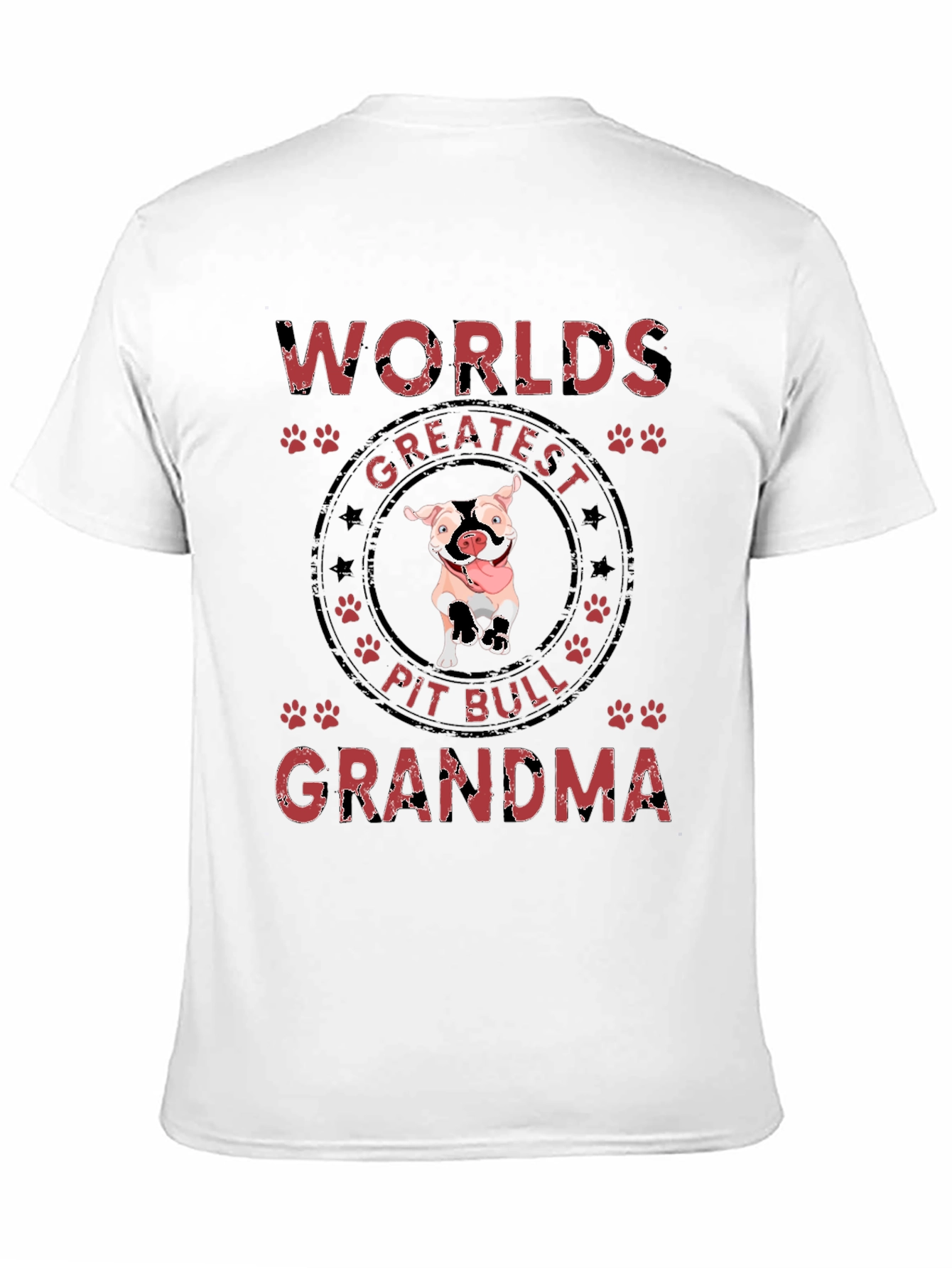Worlds Greatest Pit Bull Grandma T-Shirt