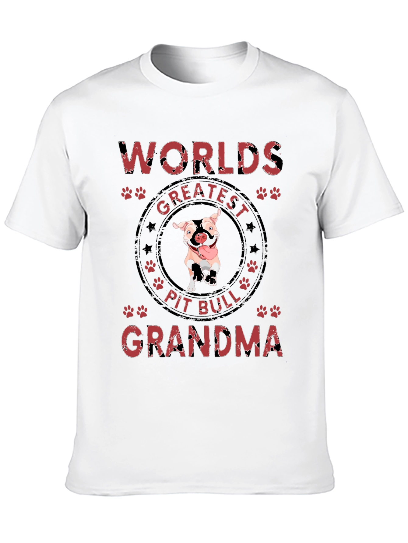Worlds Greatest Pit Bull Grandma T-Shirt