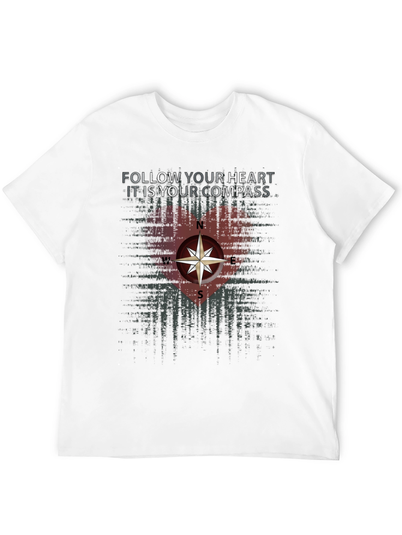 Follow Your Heart Compass Graphic Tee