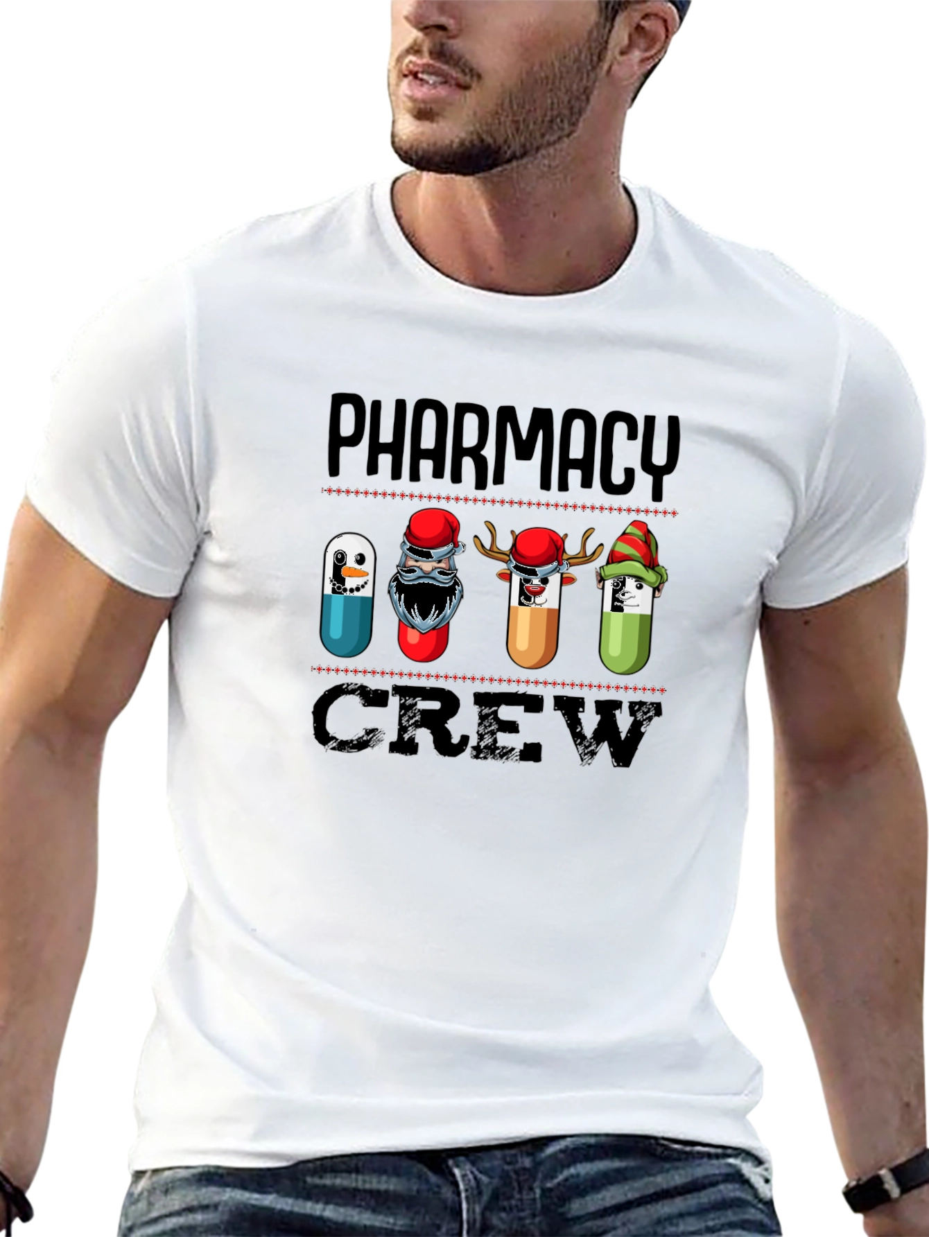Pharmacy Crew Holiday T-Shirt