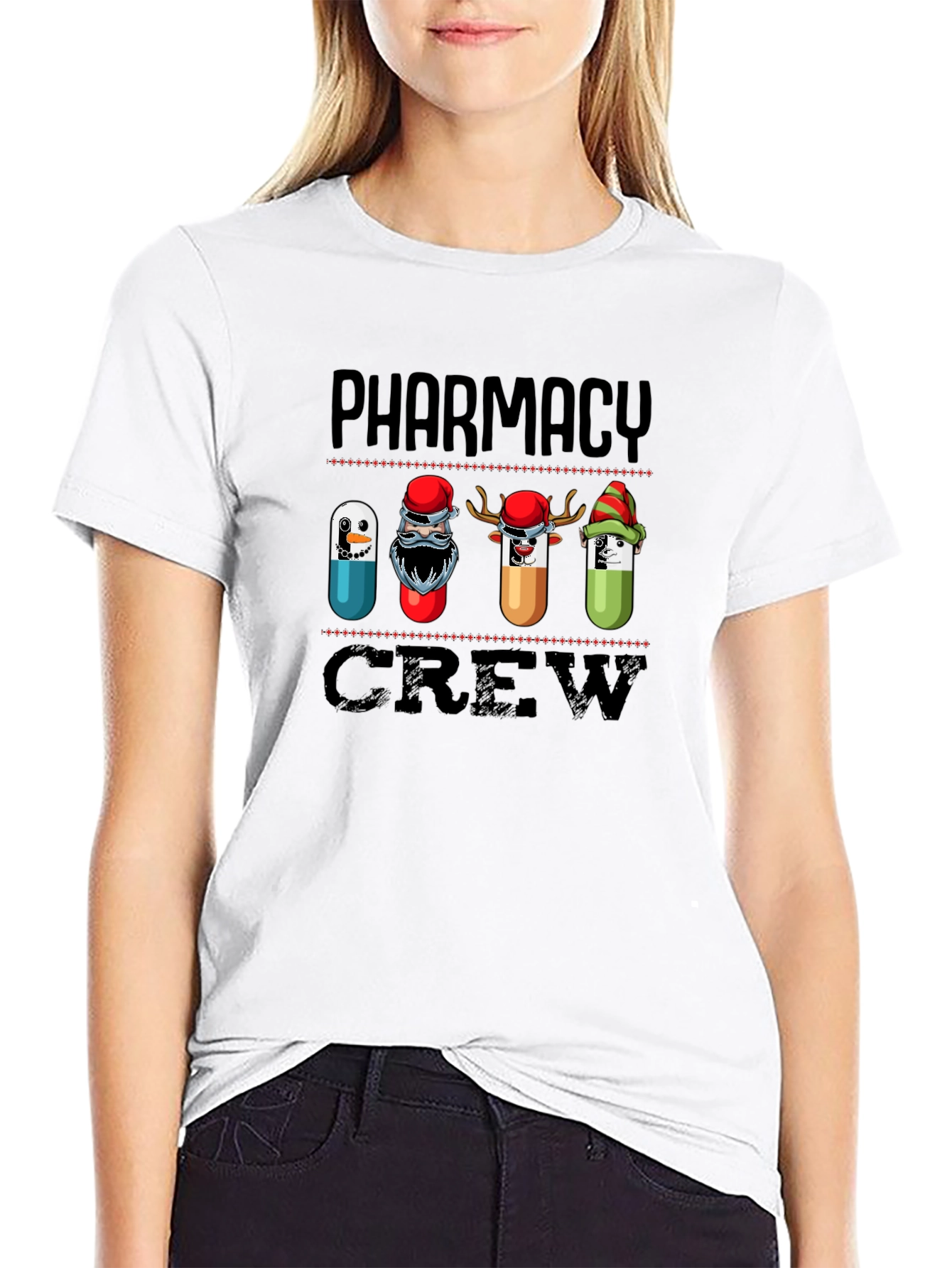 Pharmacy Crew Holiday T-Shirt