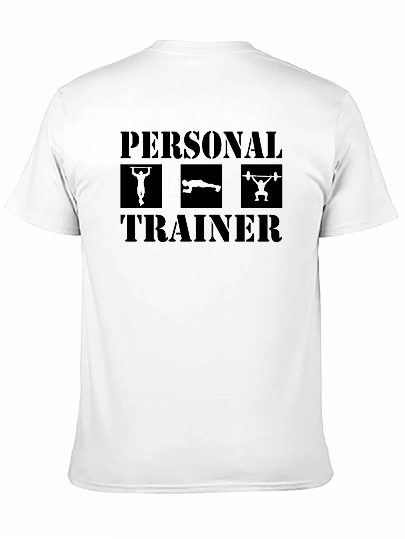Personal Trainer Black T-Shirt - Gym Workout Apparel