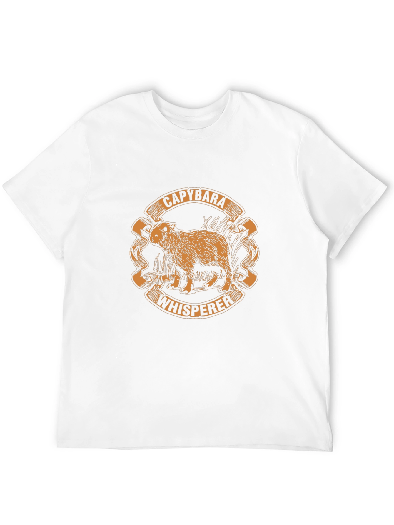 Capybara Whisperer Black T-Shirt