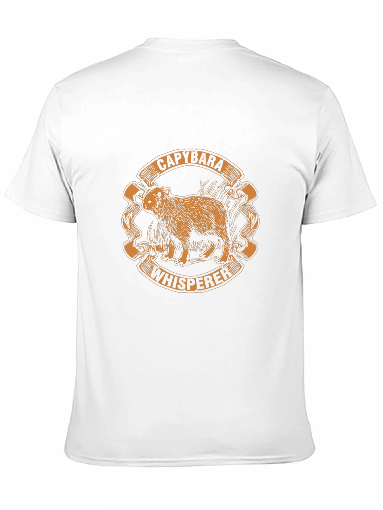 Capybara Whisperer Black T-Shirt