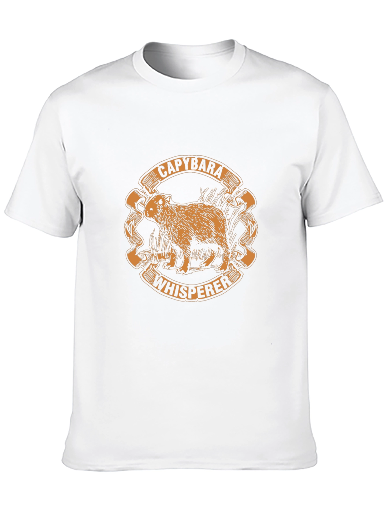 Capybara Whisperer Black T-Shirt