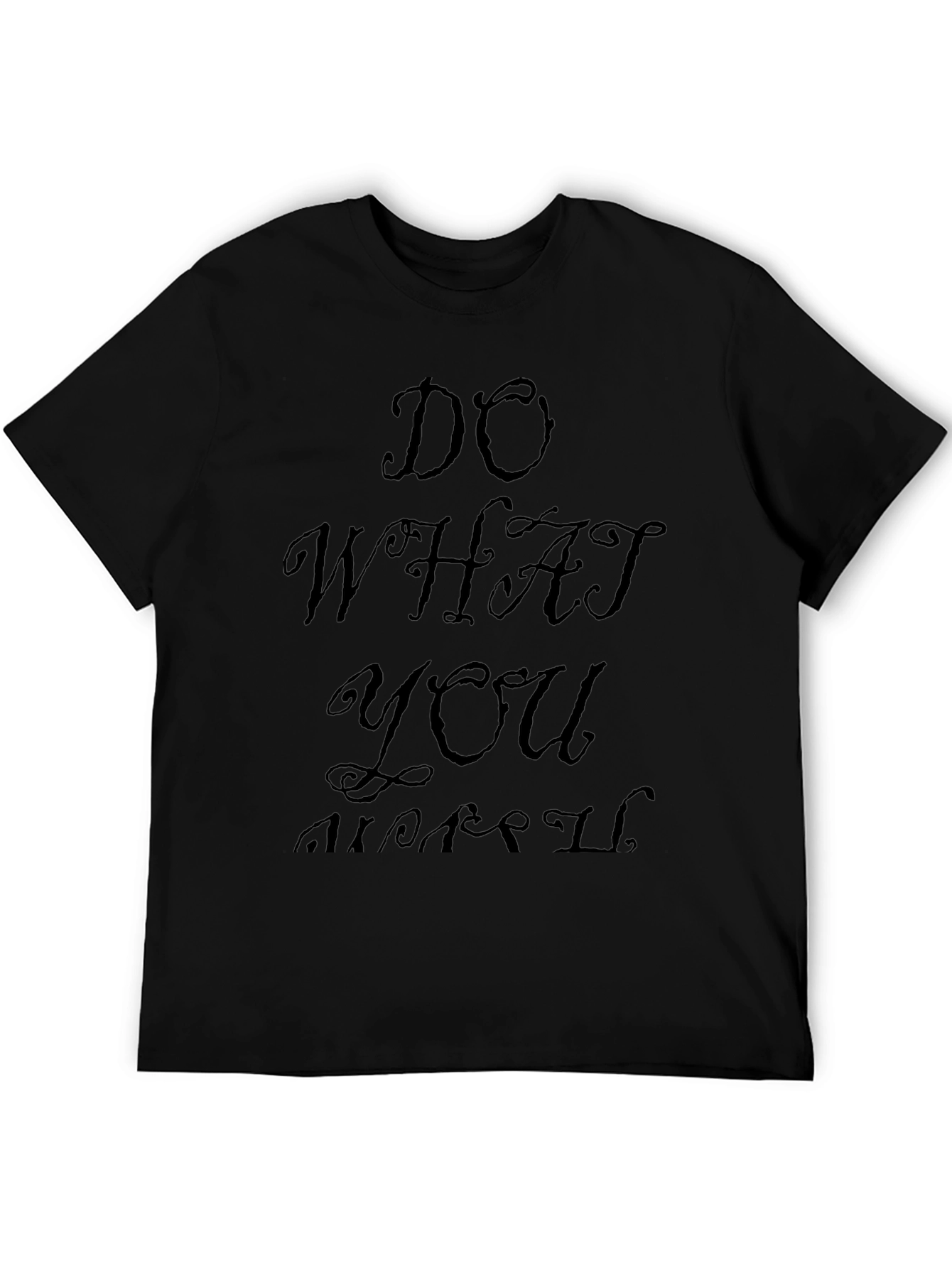 Do What You Love Black Tee