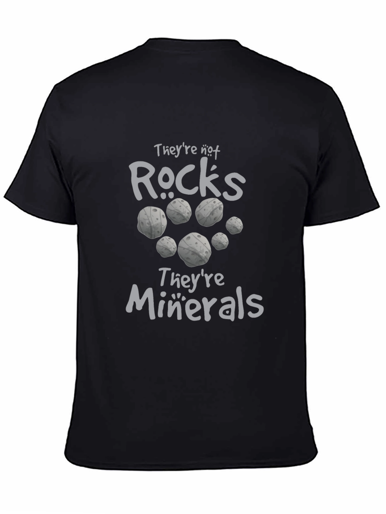 Funny Geology T-Shirt: Rocks vs. Minerals