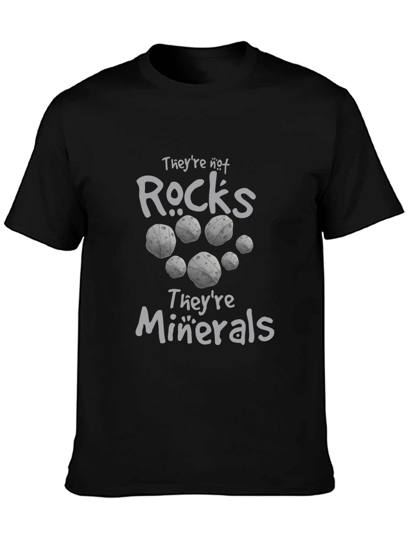 Funny Geology T-Shirt: Rocks vs. Minerals