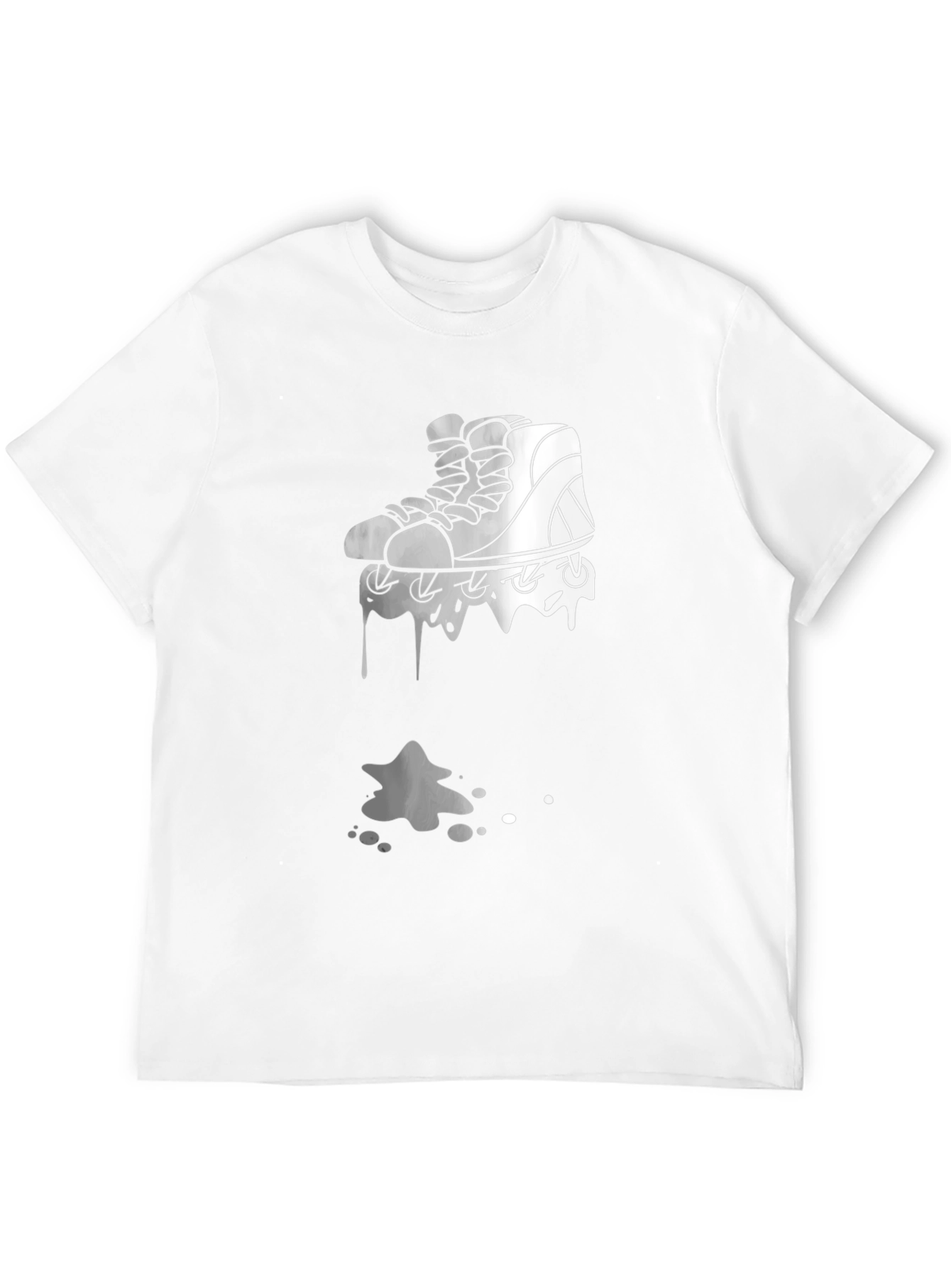 Skate Drip Black Graphic Tee