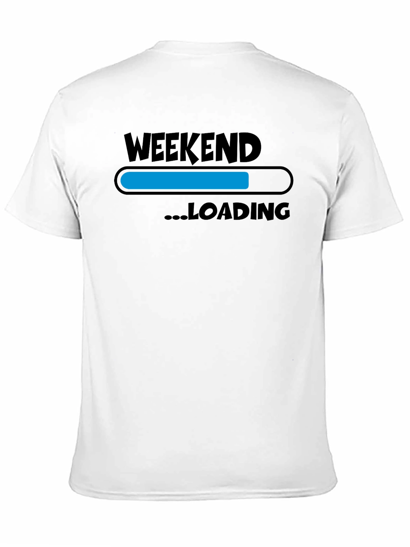 Weekend Loading T-Shirt - Black Graphic Tee