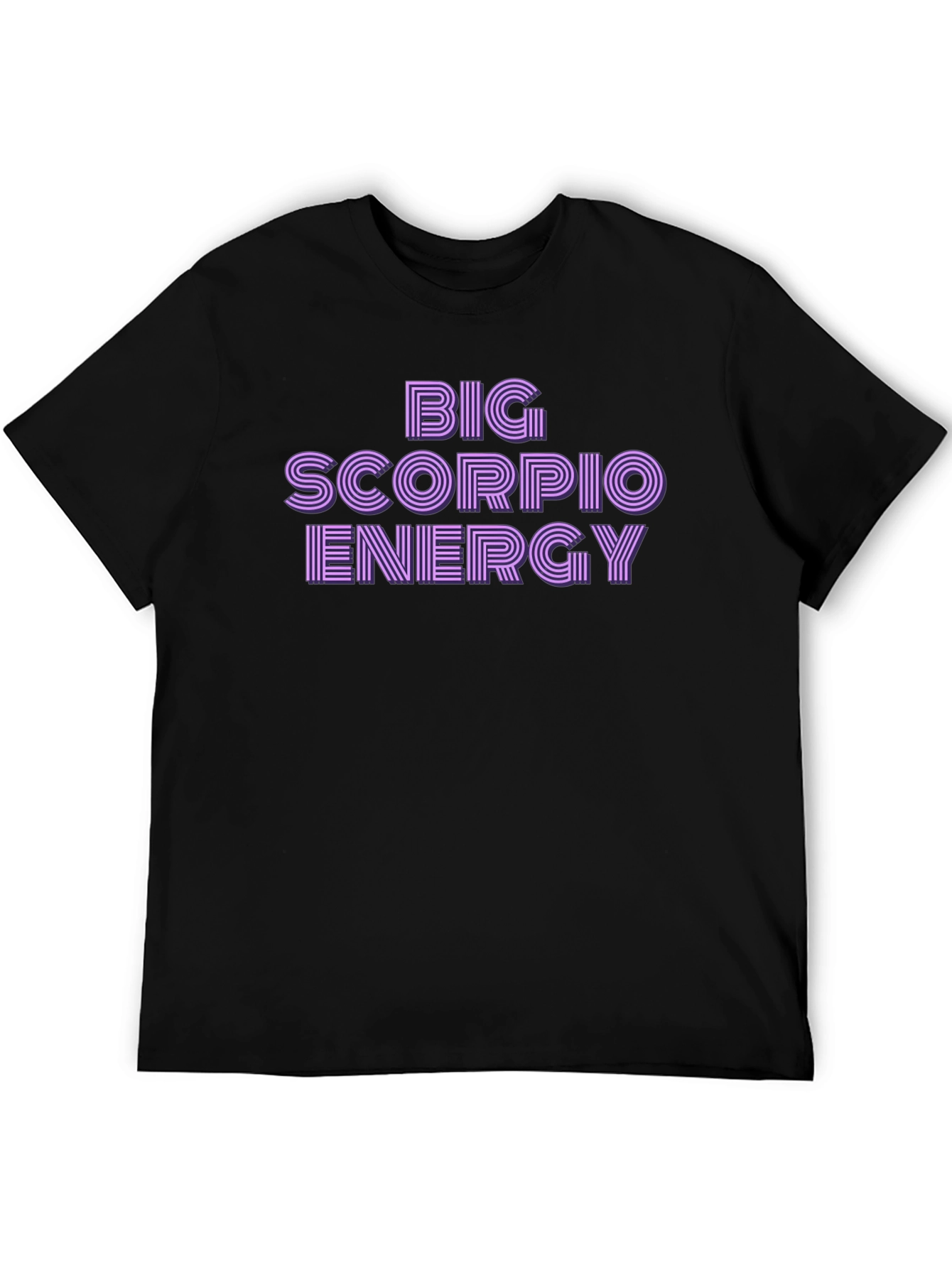 Big Scorpio Energy Black T-Shirt