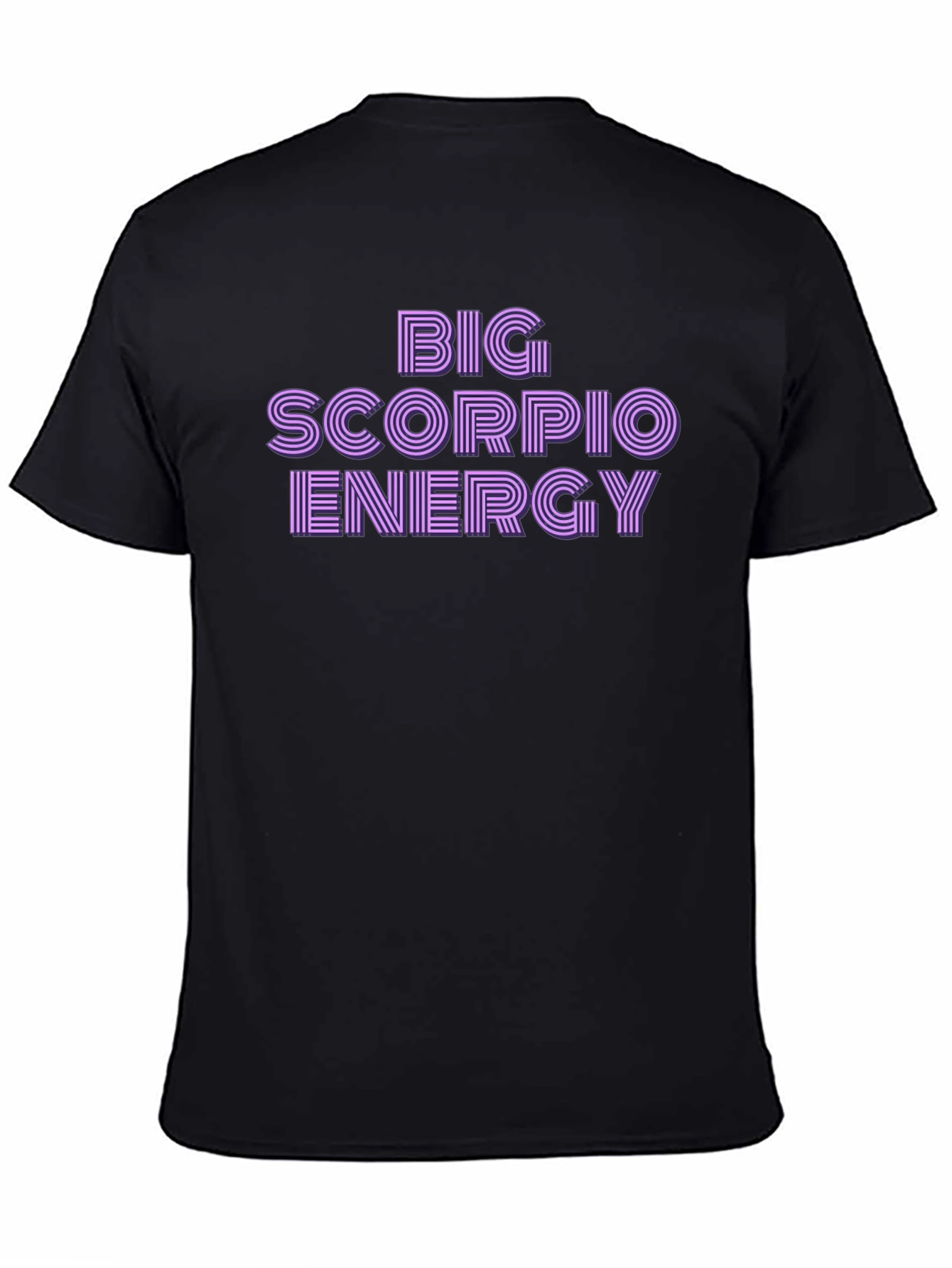 Big Scorpio Energy Black T-Shirt