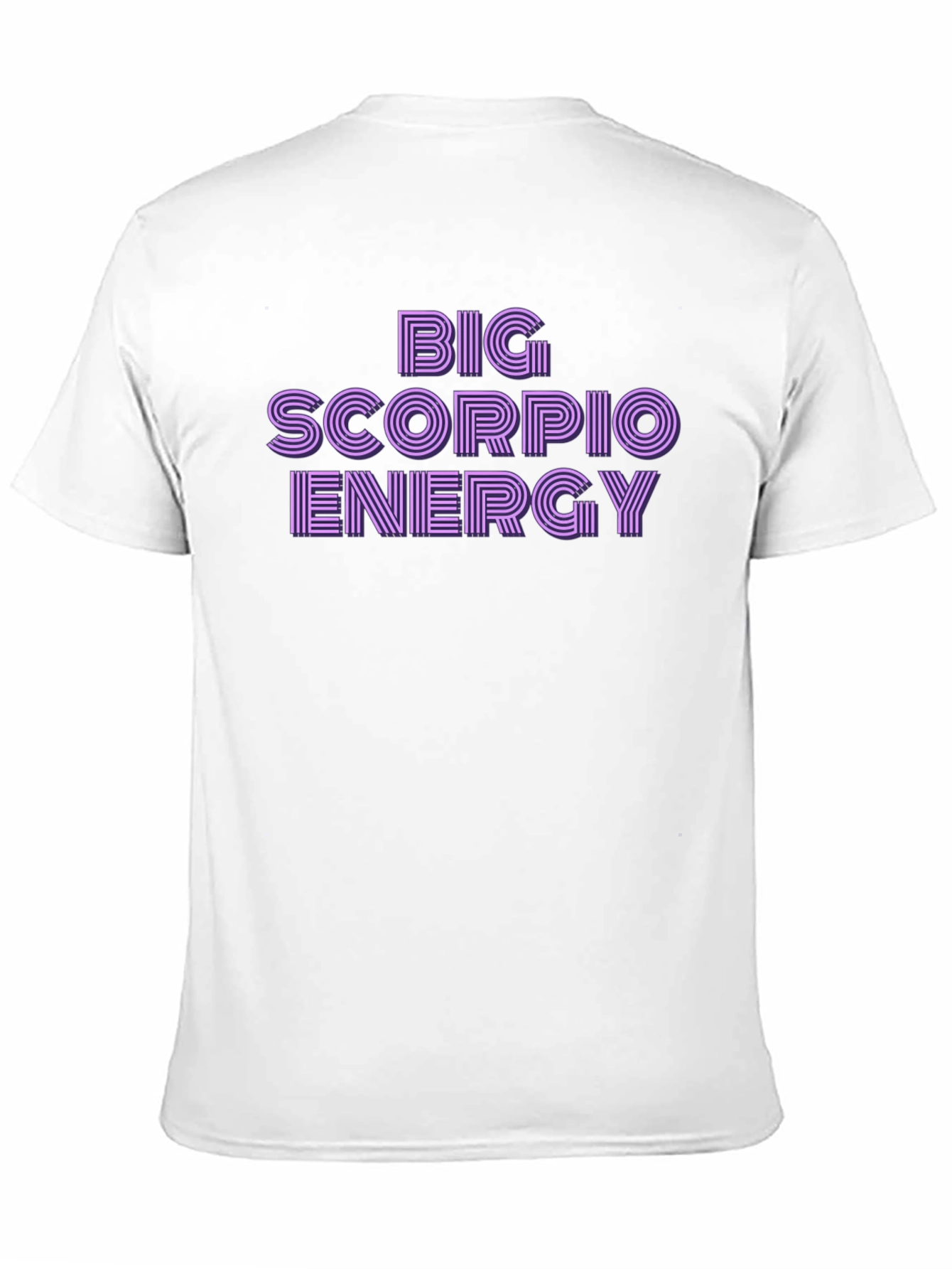 Big Scorpio Energy Black T-Shirt