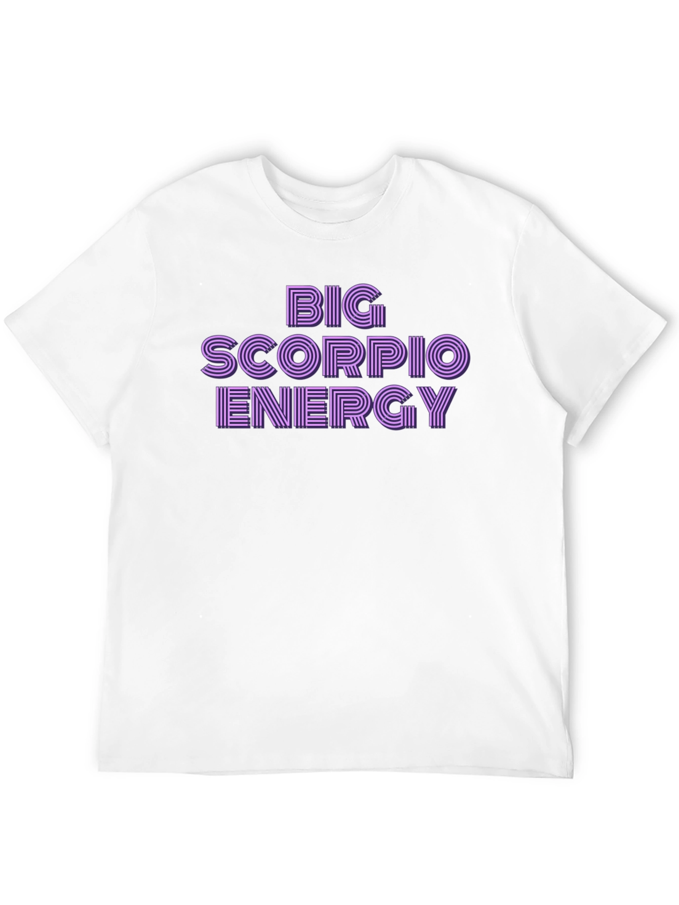 Big Scorpio Energy Black T-Shirt