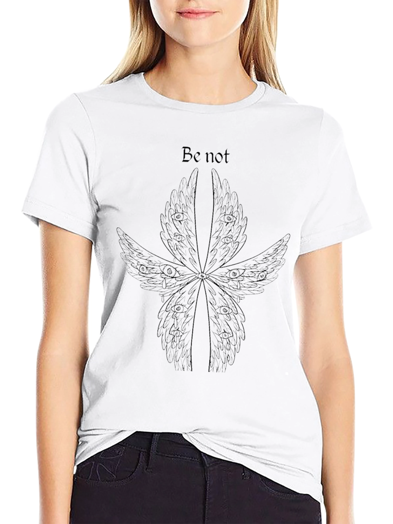 Biblically Accurate Angel T-Shirt - Black