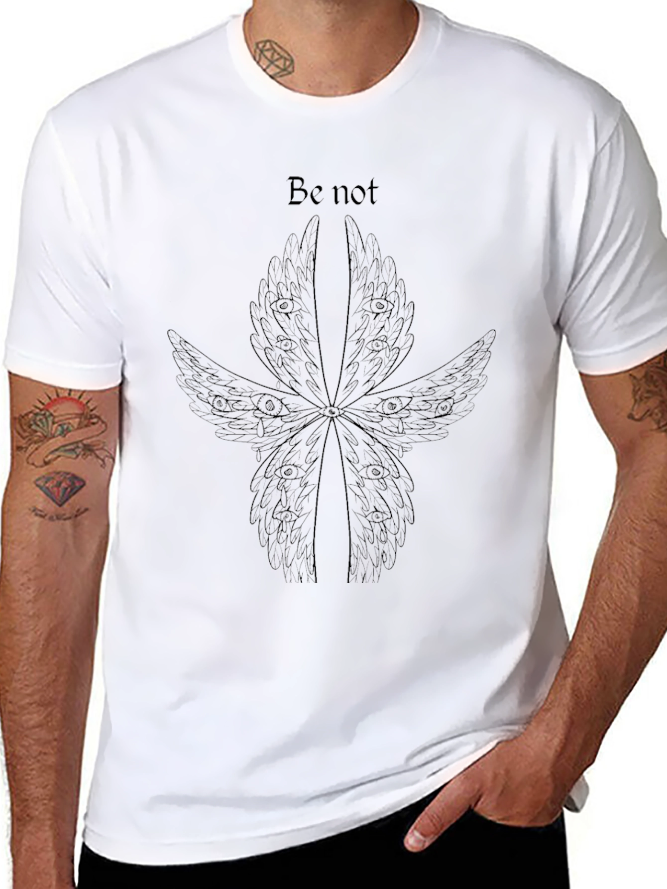 Biblically Accurate Angel T-Shirt - Black
