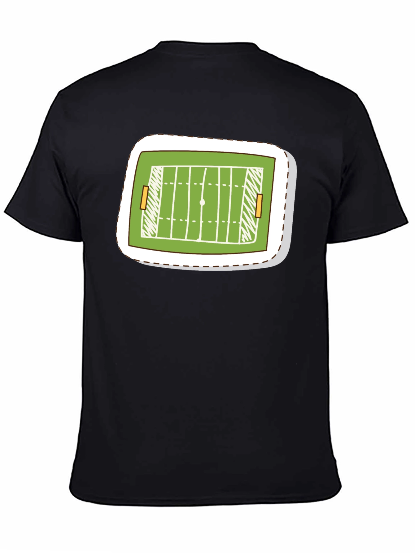 Football Field T-Shirt - Touchdown Style!