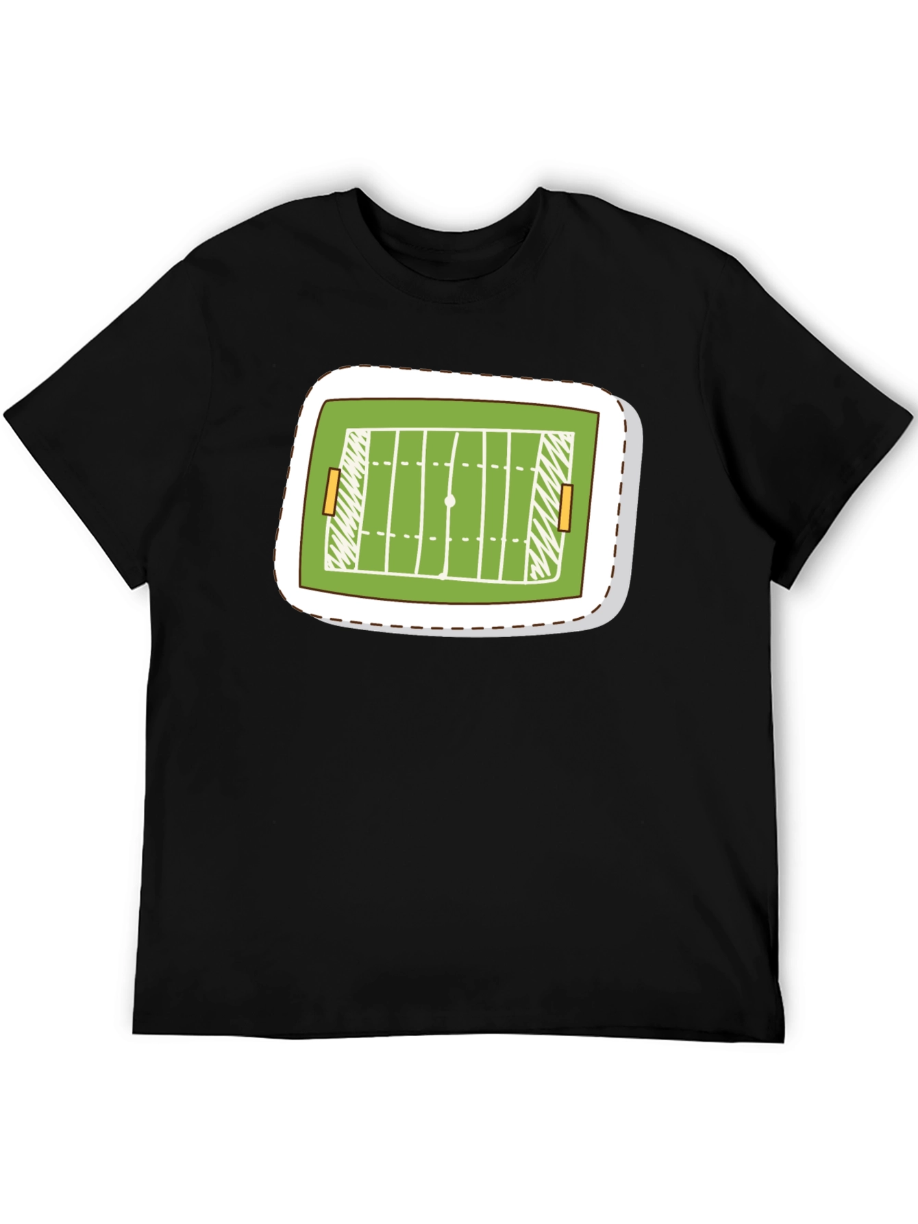 Football Field T-Shirt - Touchdown Style!